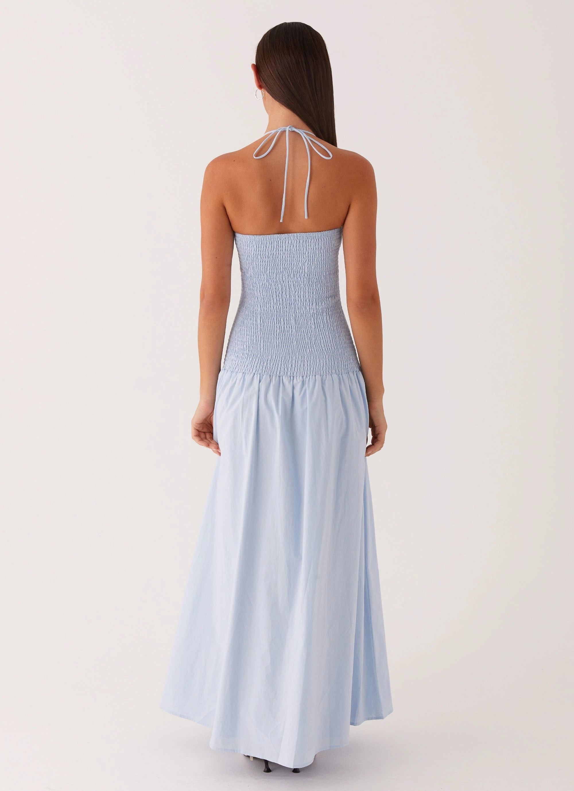 Feminine Design Zahra Maxi Dress - Blue
