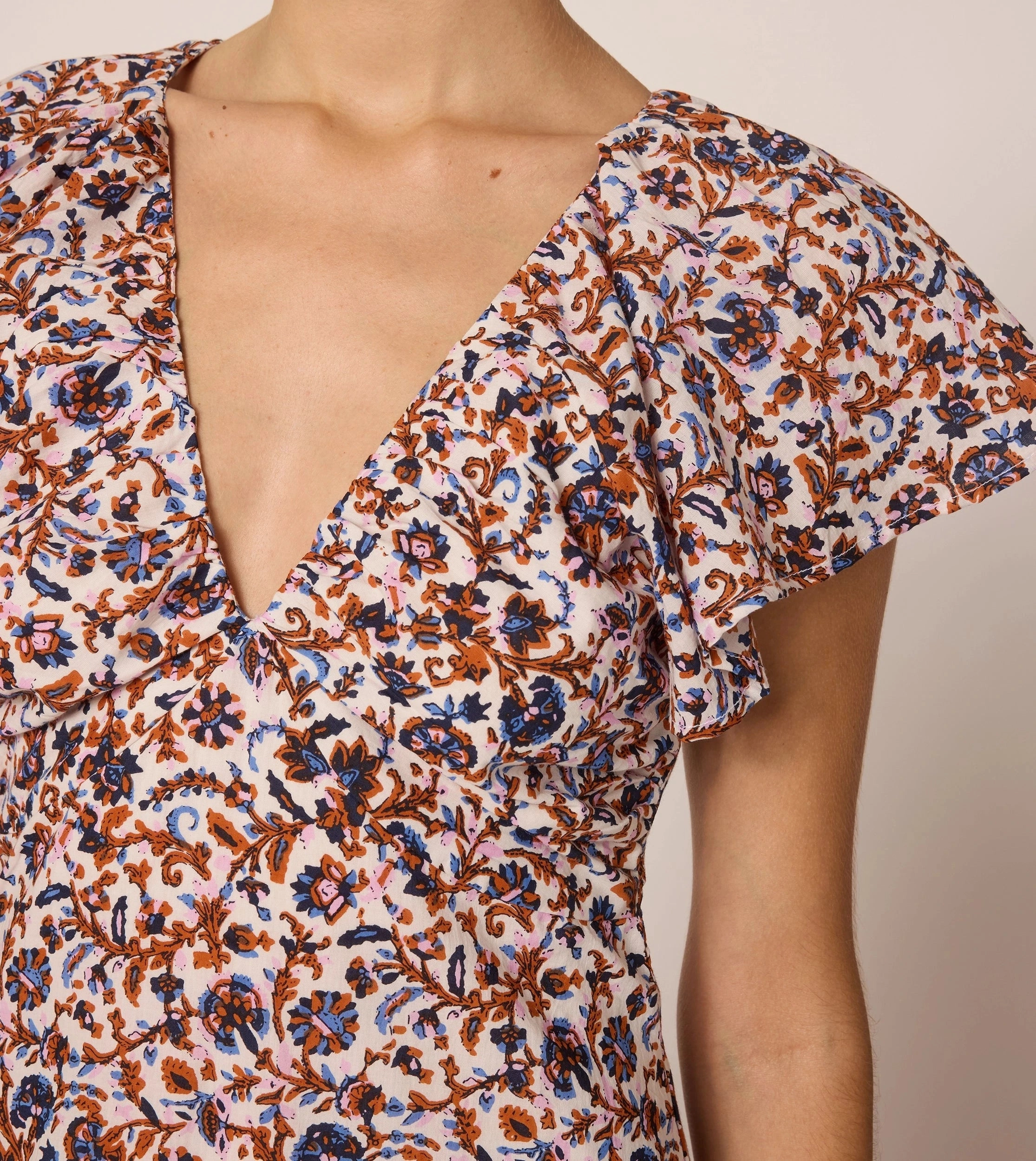 Airy Silk Stylish and Simple Briar Ankle Dress | Bellucci