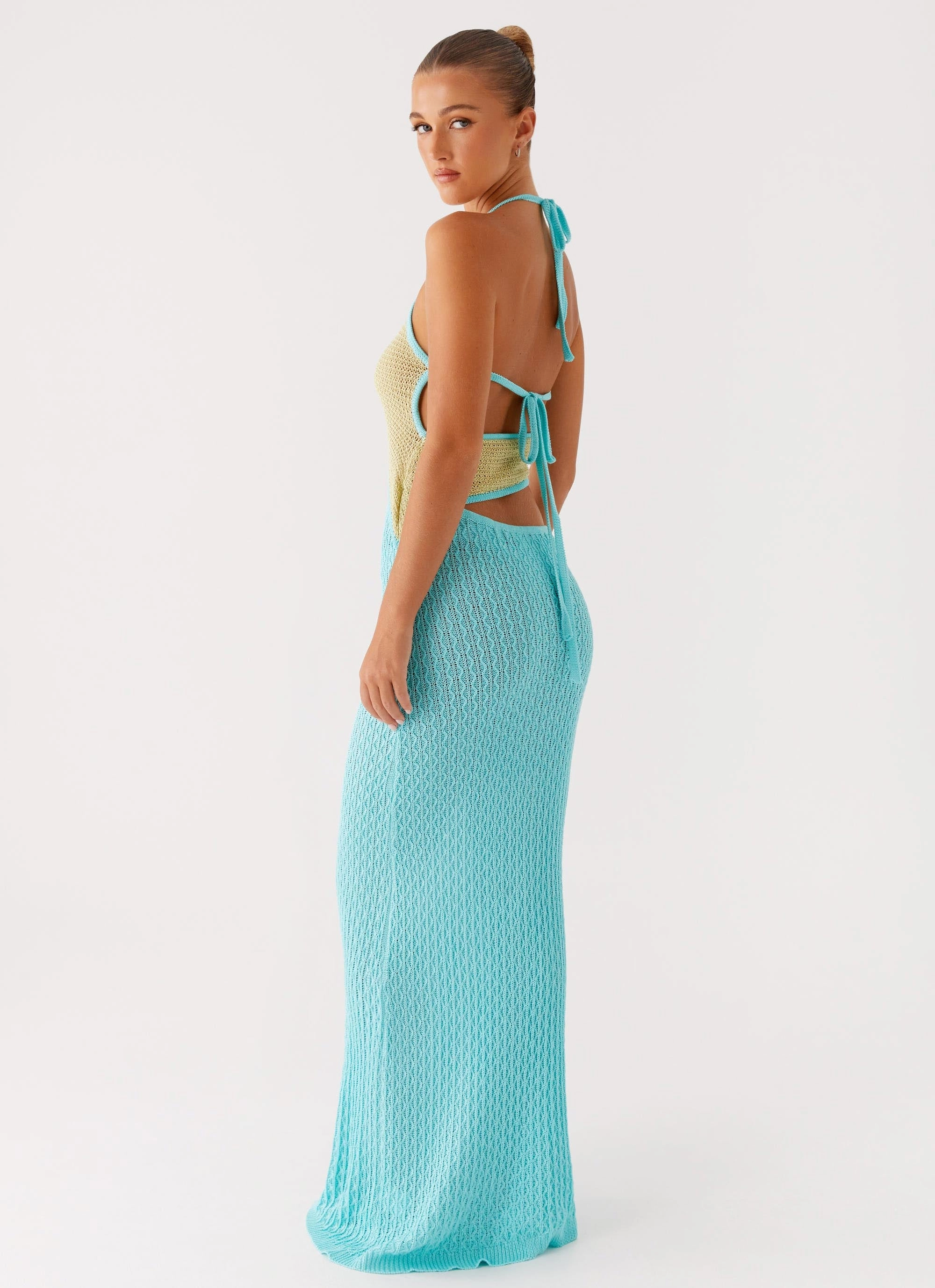 Alexia Knit Maxi Dress - Multi Subtle Flex