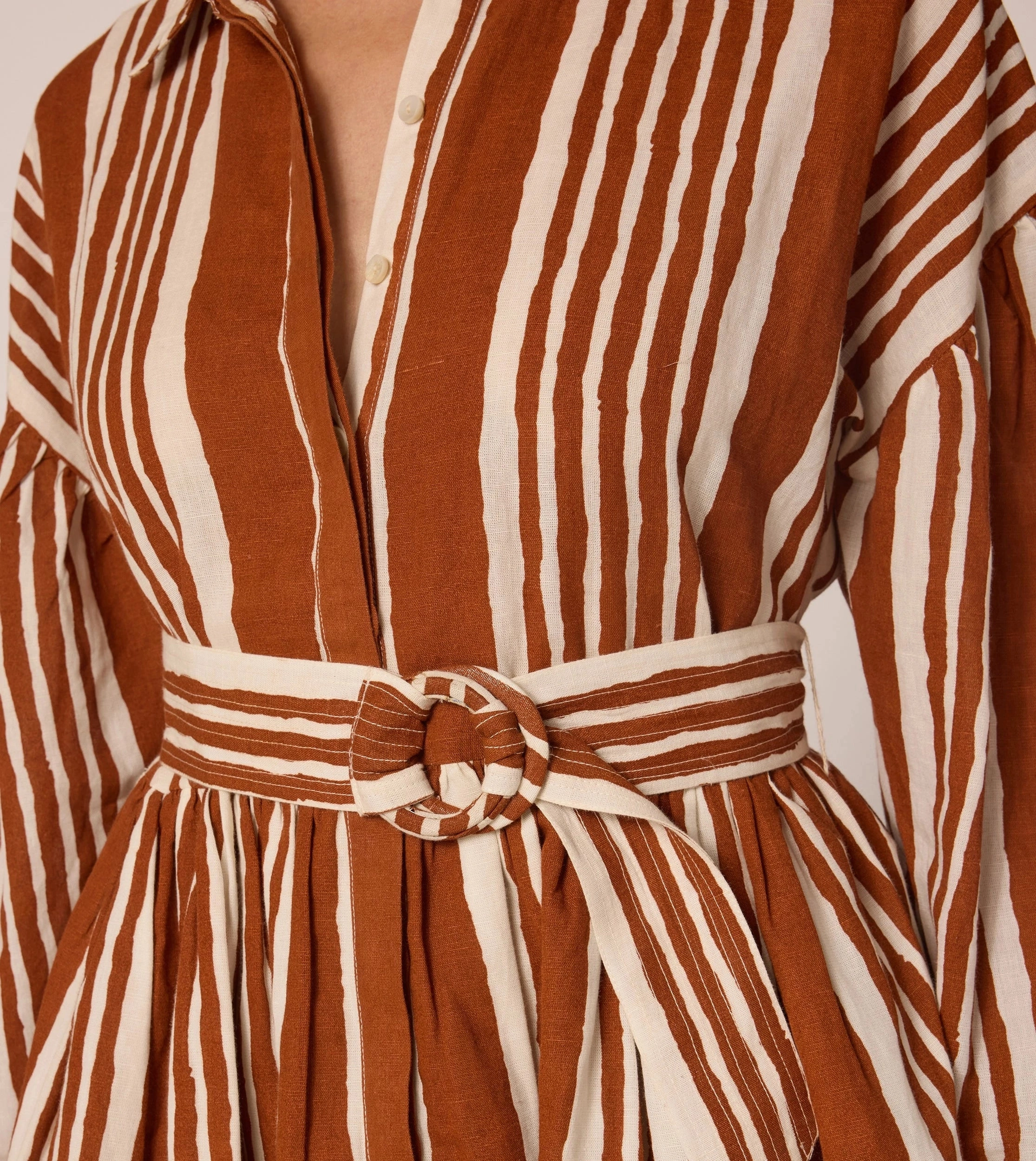 Luxe style Tiana Mini Dress | Vecchio Stripe