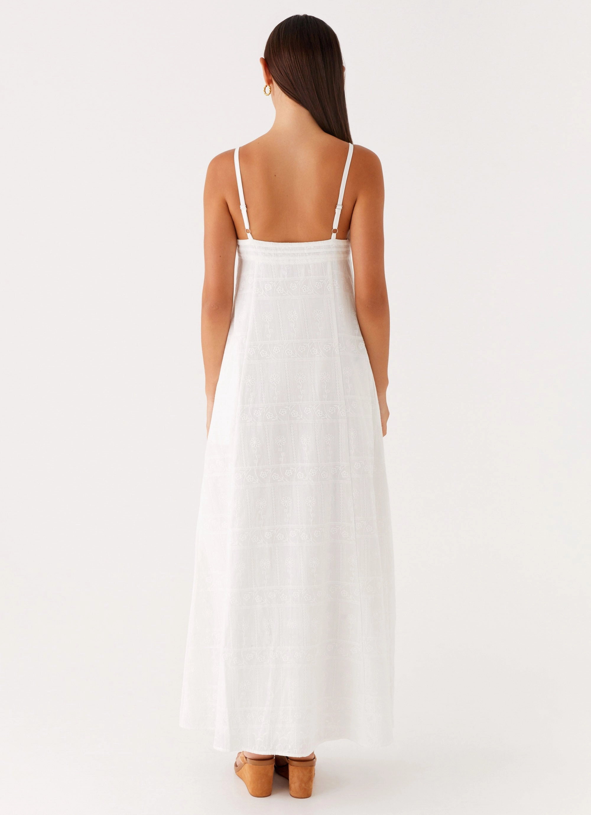 Cole Maxi Dress - White Guest Shine