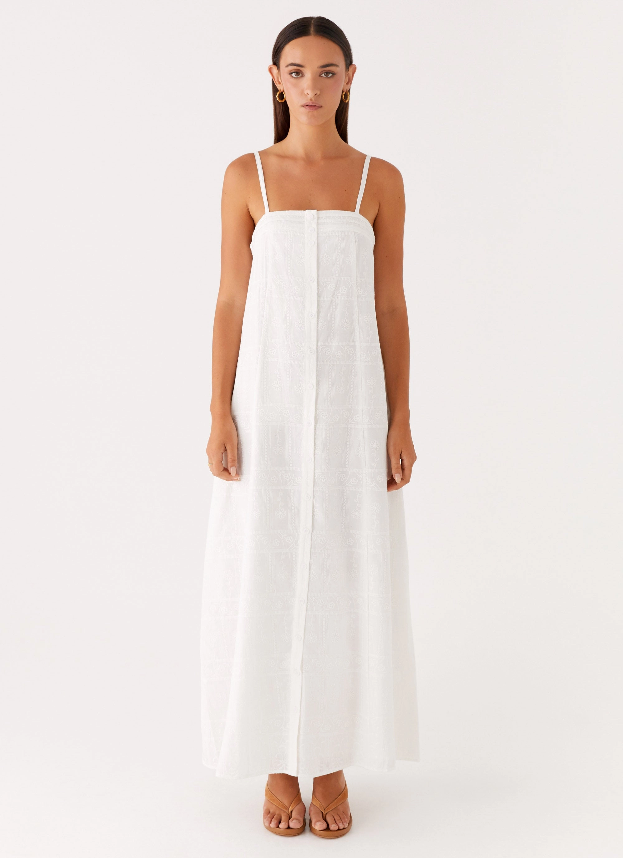 Movement Ready Cole Maxi Dress - White