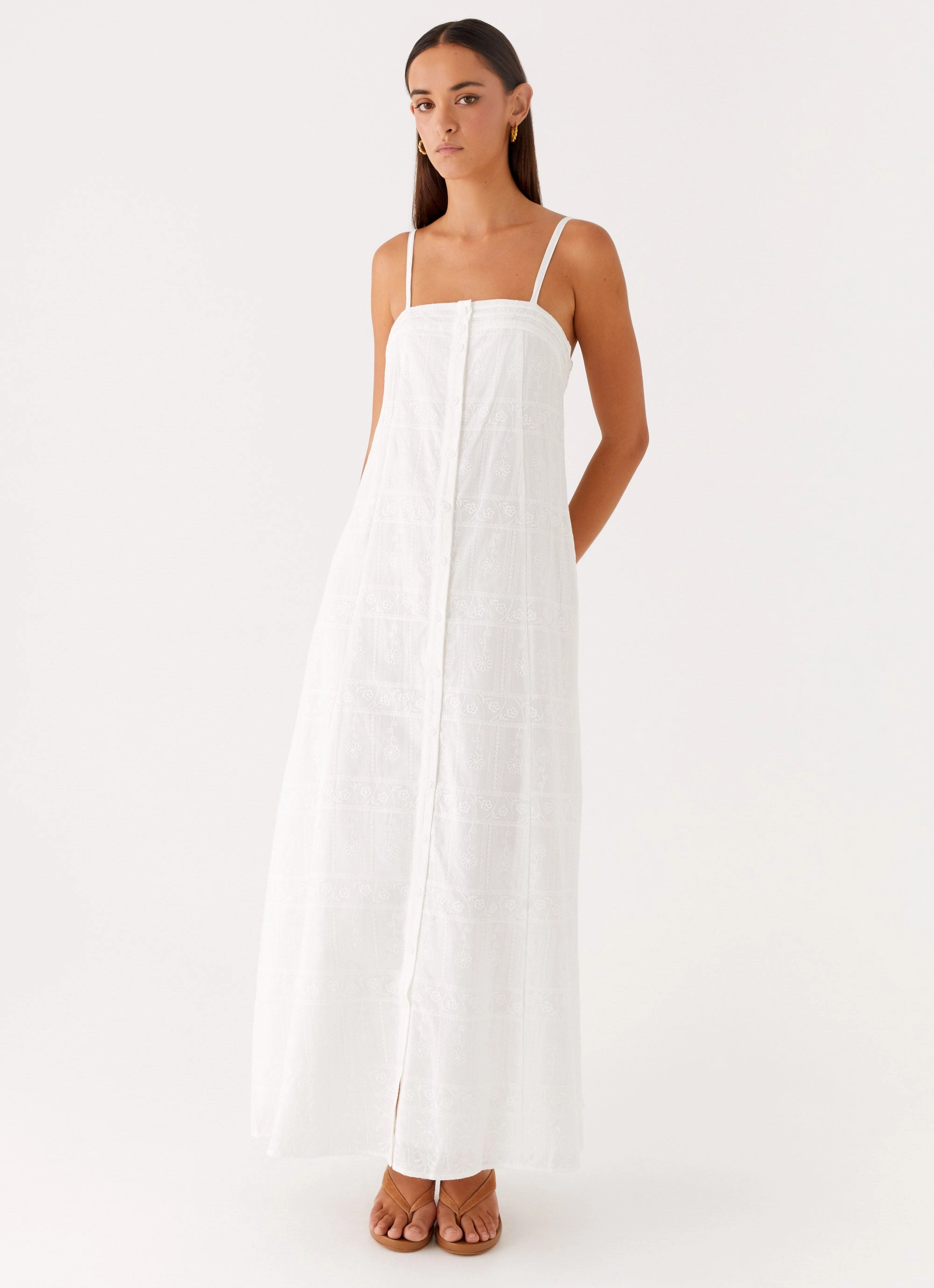 Body Flow Cole Maxi Dress - White