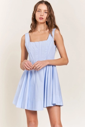 Flowy summer gown Pretty Glow Finley Mini Dress