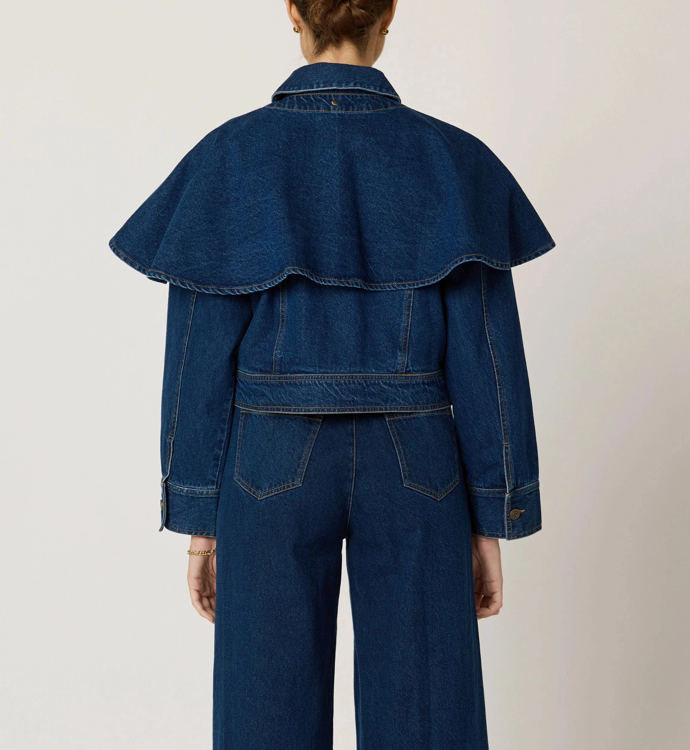 Tailored Seams Clarke Jacket | Dark Denim