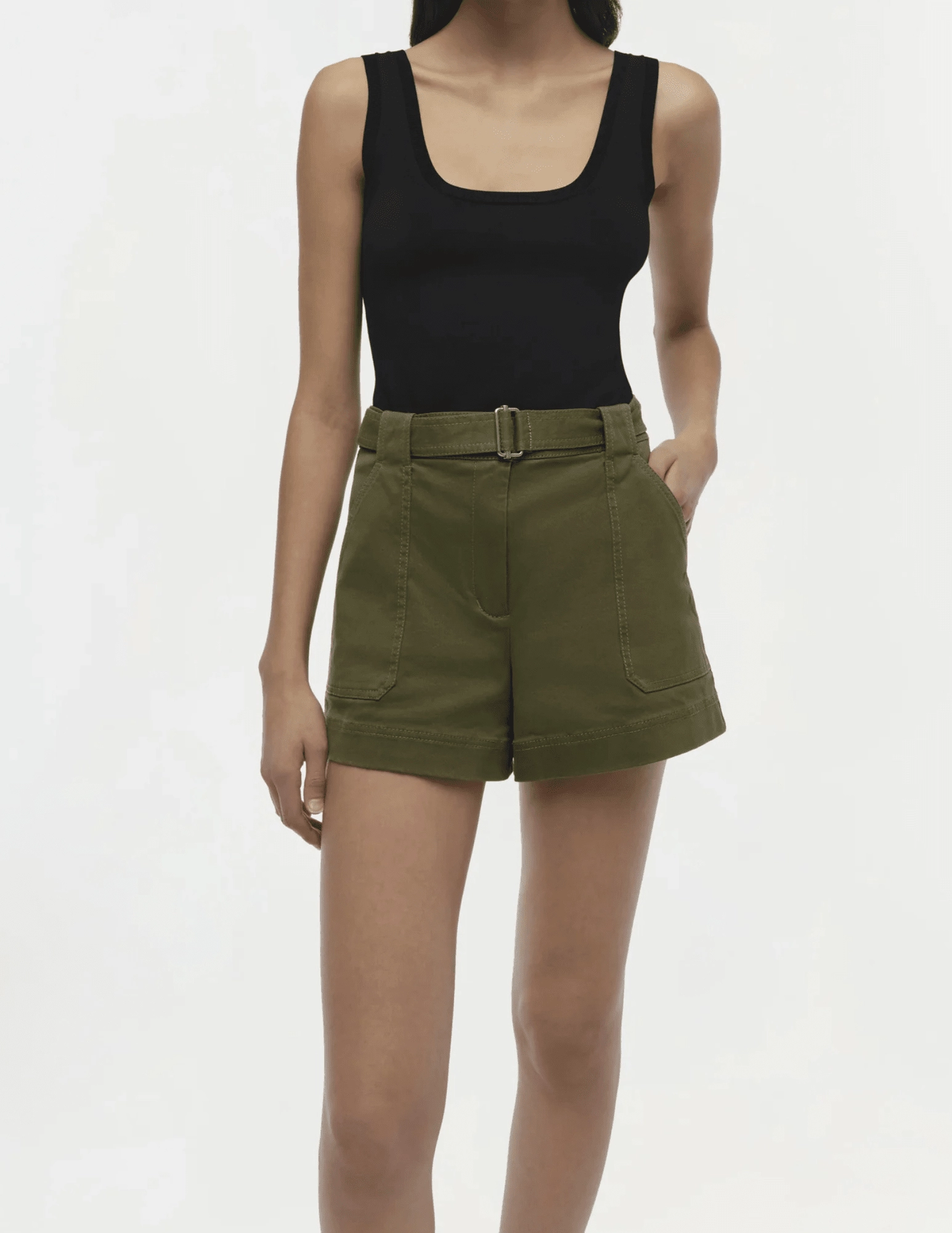 Cold Weather Gear Weekend Casual Simkhai Lourie Belted Short