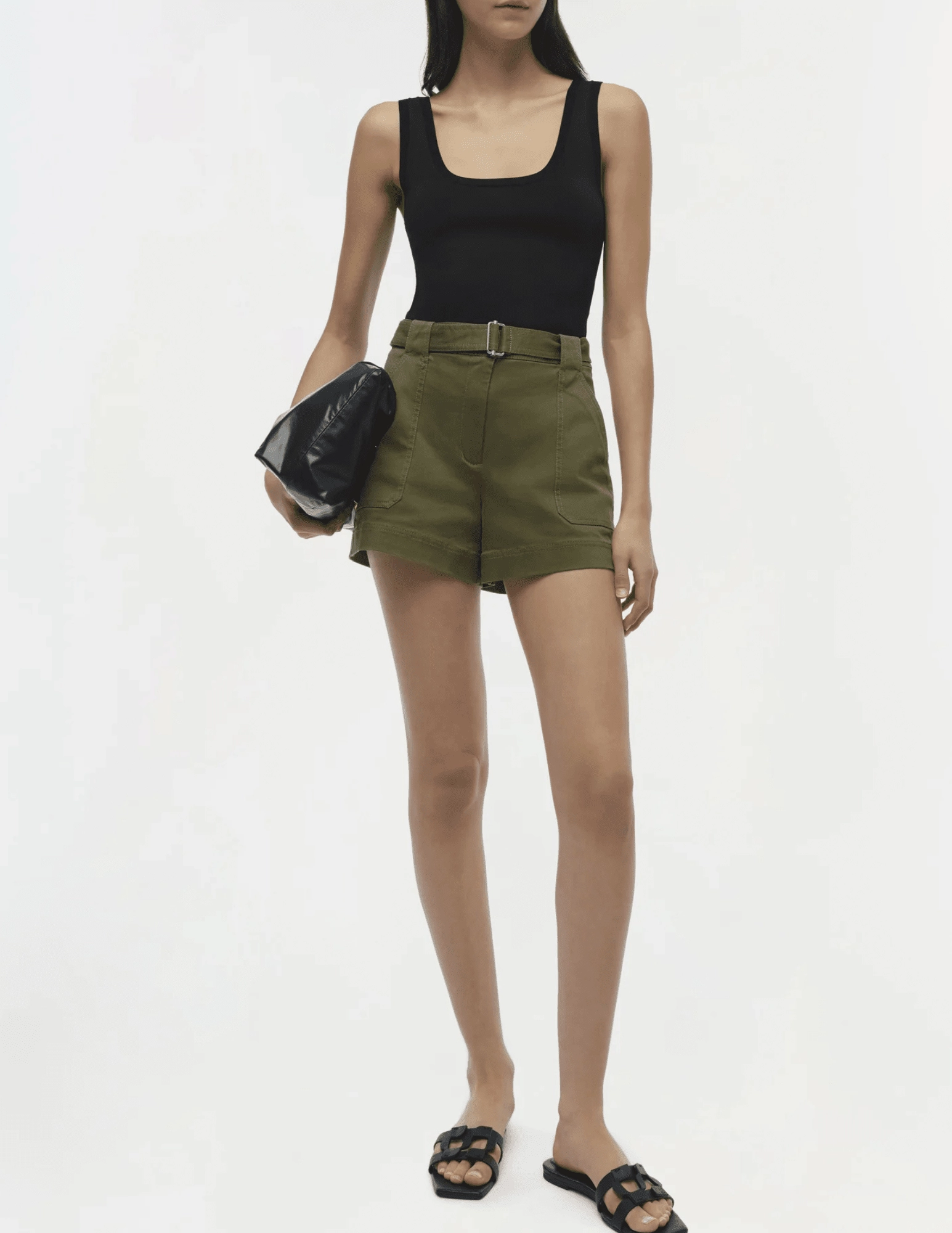 Moisture Management System Simkhai Lourie Belted Short