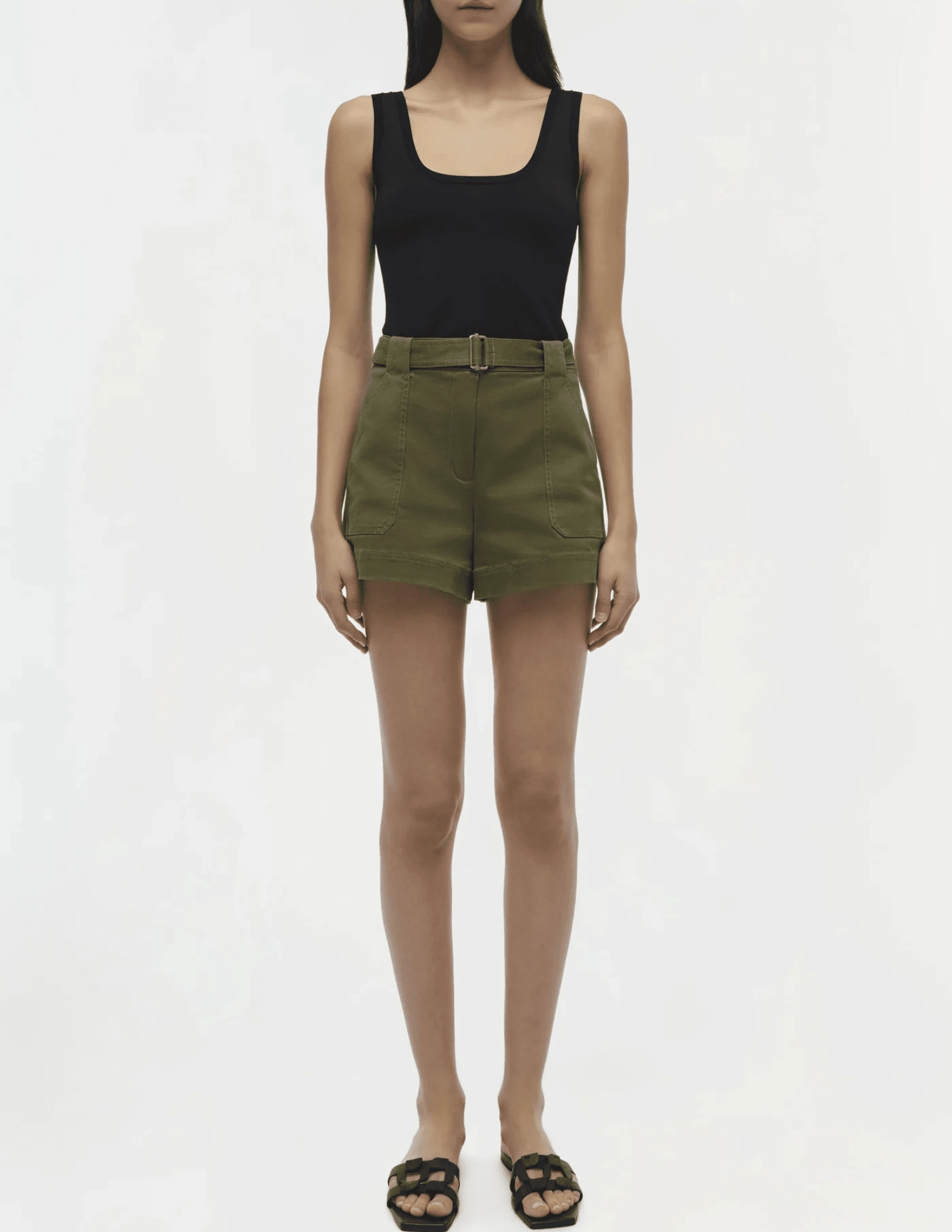 Simkhai Lourie Belted Short Quick Layer