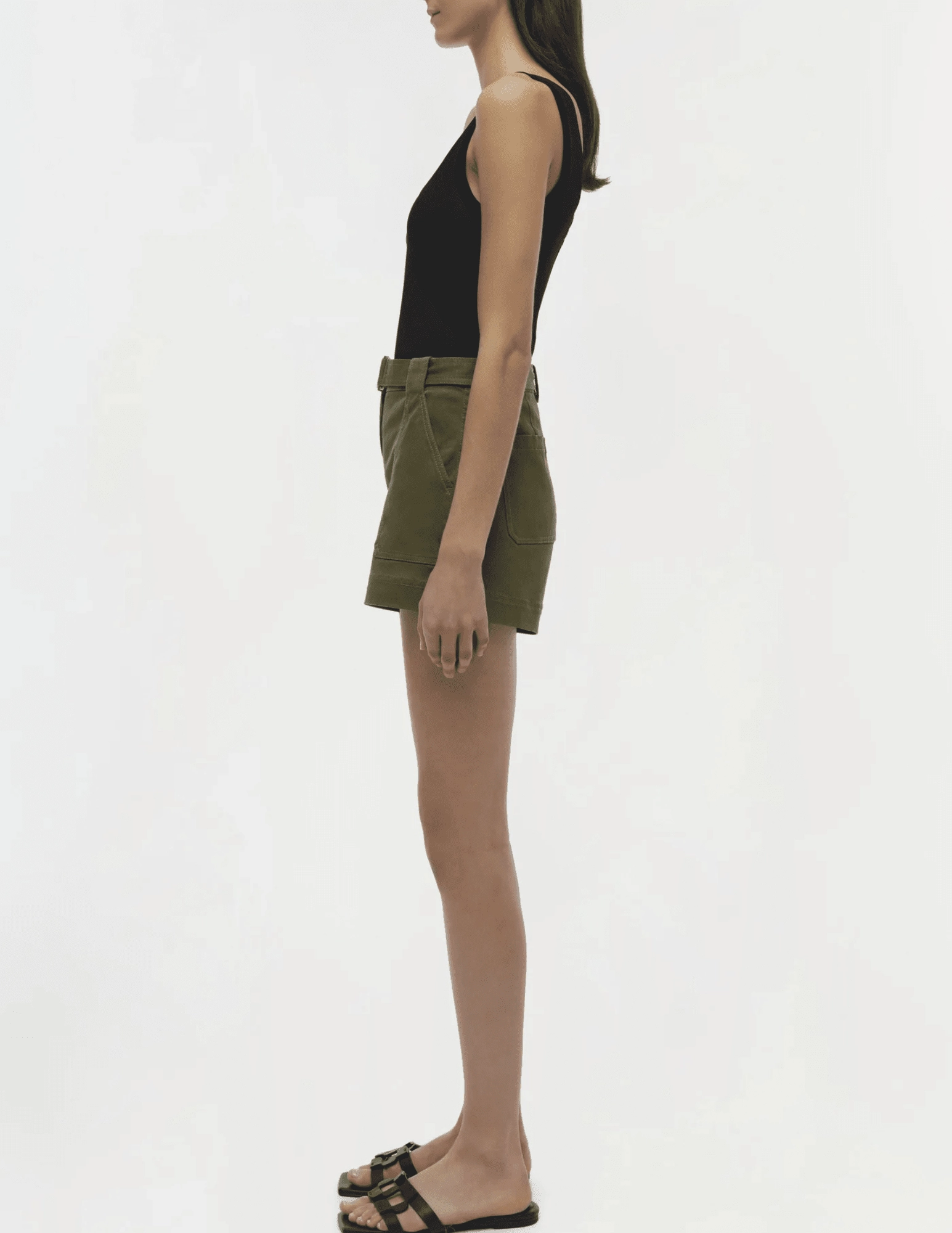 Fade Resistant Quick Wash Simkhai Lourie Belted Short