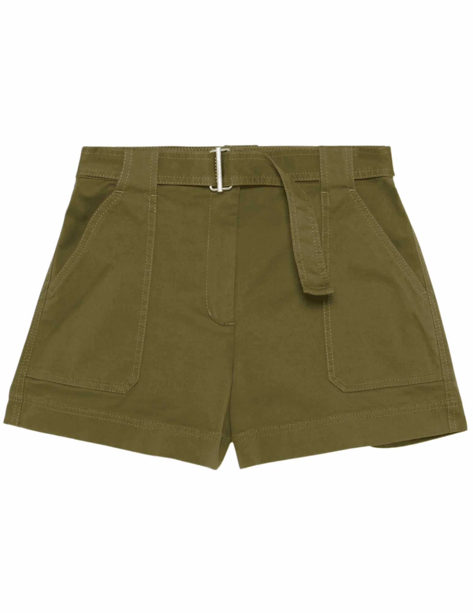 Simkhai Lourie Belted Short Curved Waistline