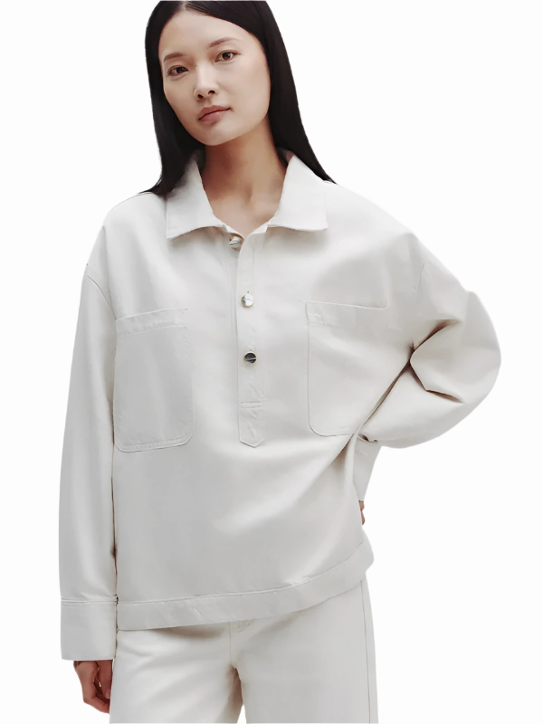 Bonded Seam Durability At Ease Popover in Natural