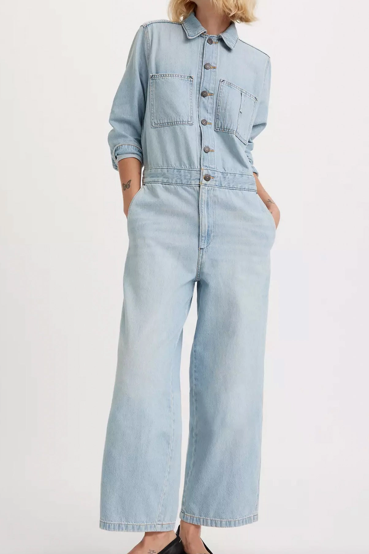 Levi's Iconic Jumpsuit Smart Comfort HypoallergenicFabric