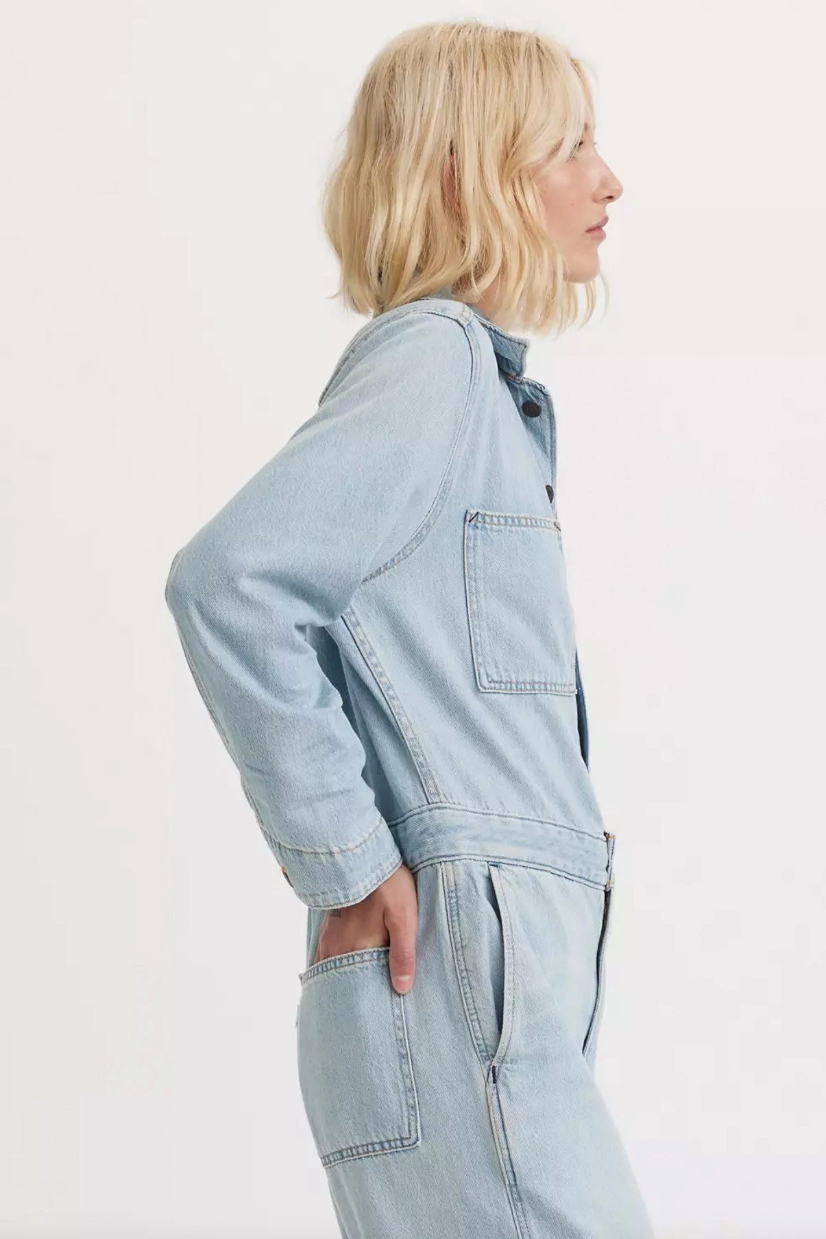 Levi's Iconic Jumpsuit Fashion Blouse