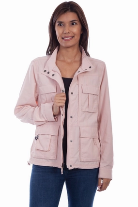 Scully Womens Rose Nylon Multi-Pocket Jacket Light Pack Option One Color