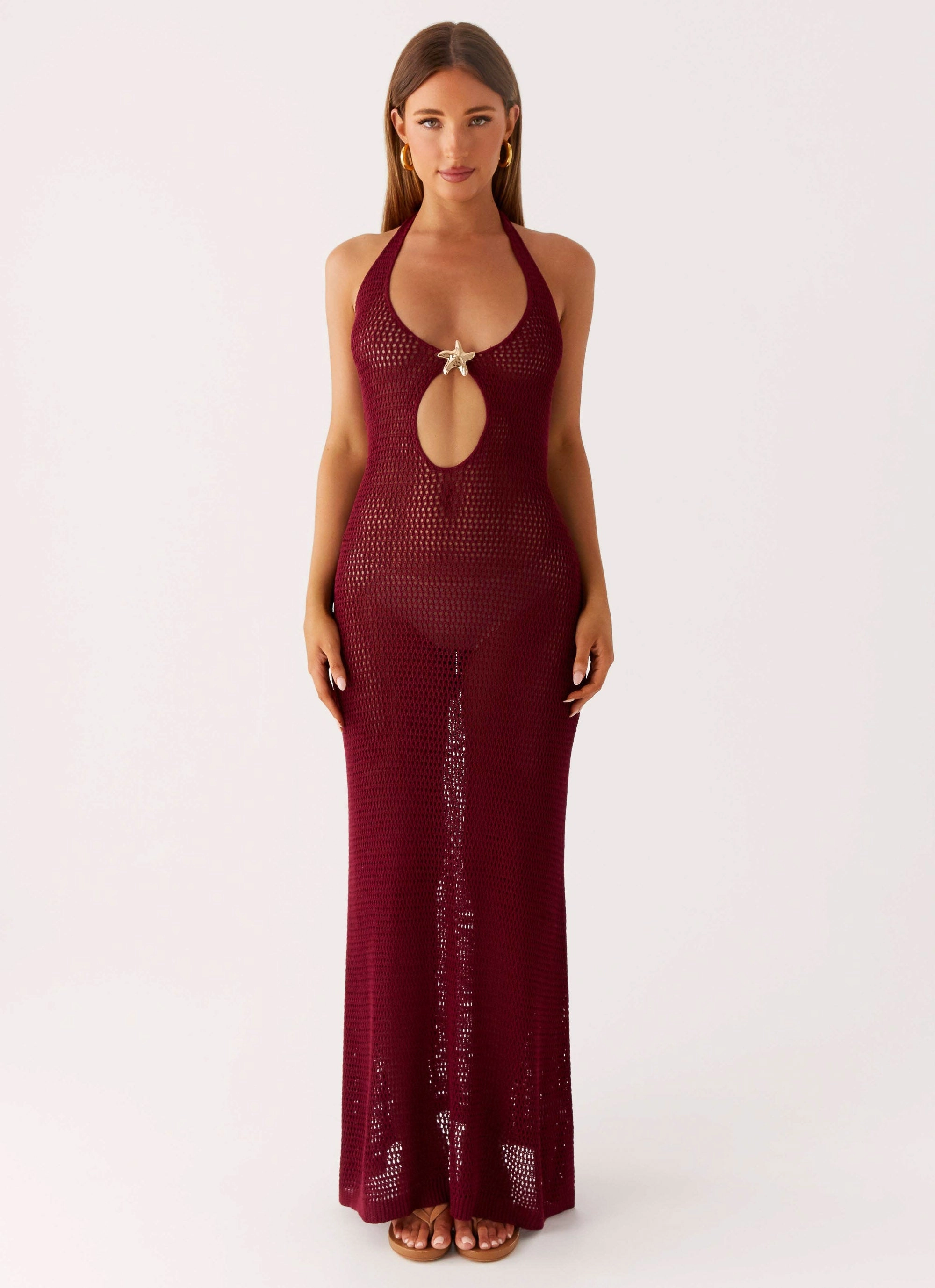 Moon Tide Maxi Dress - Violetta Warm Palette