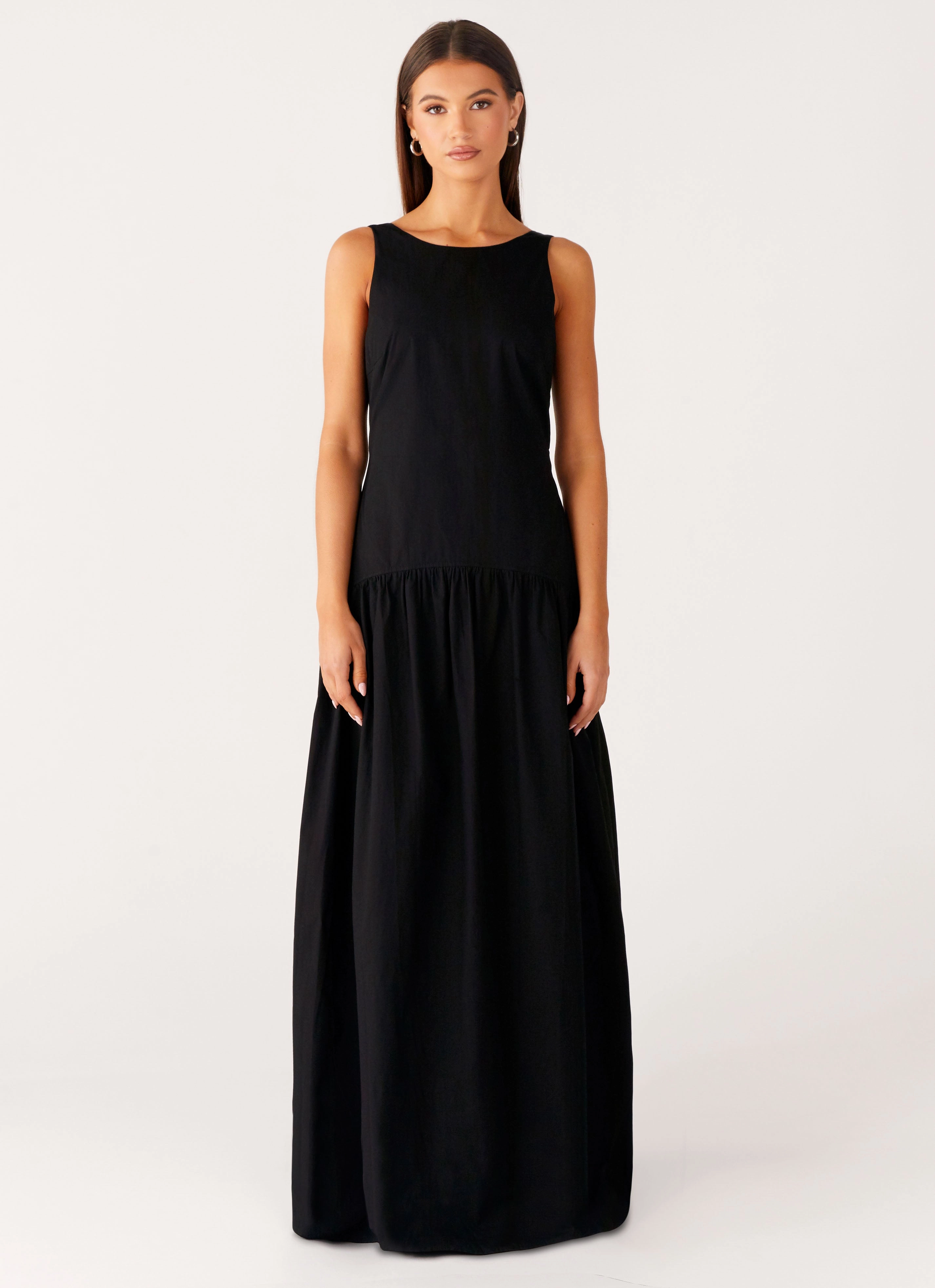 All Occasion Street Mode Morena Maxi Dress - Black