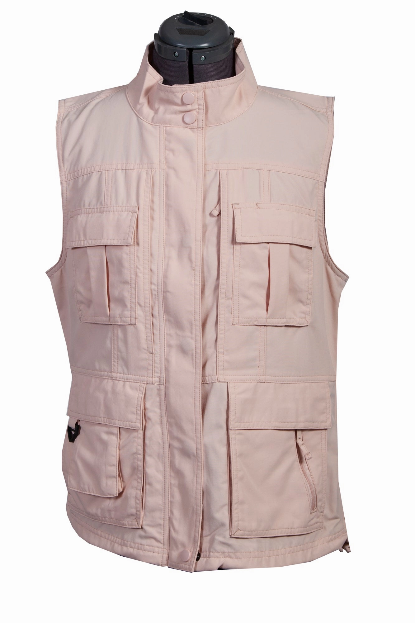 Bonded seams Modular Attachments Scully Womens Rose Nylon Petite Pocket Vest