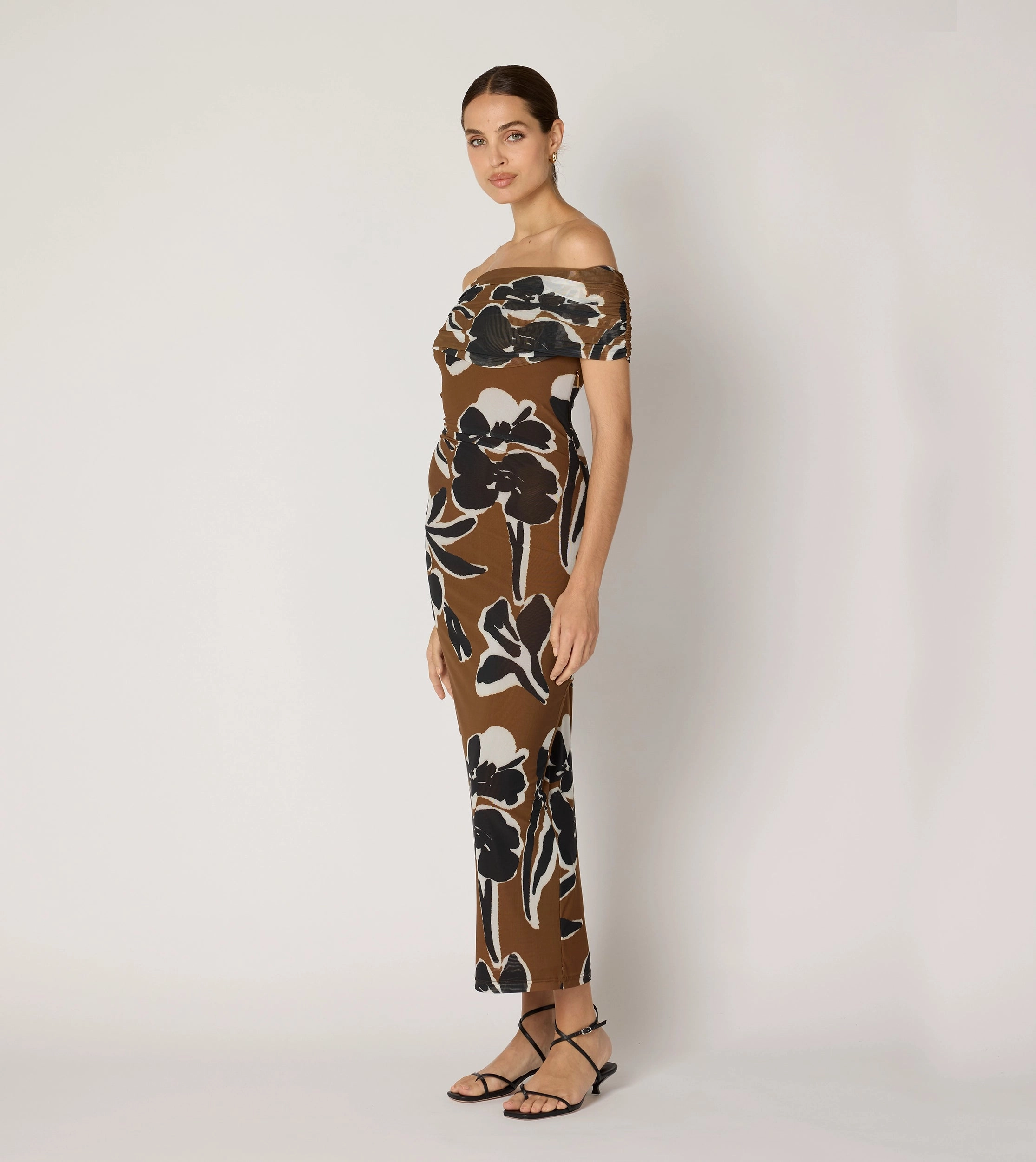 Versatile and Comfortable All Purpose Cordelia Ankle Dress | Smoked Clover