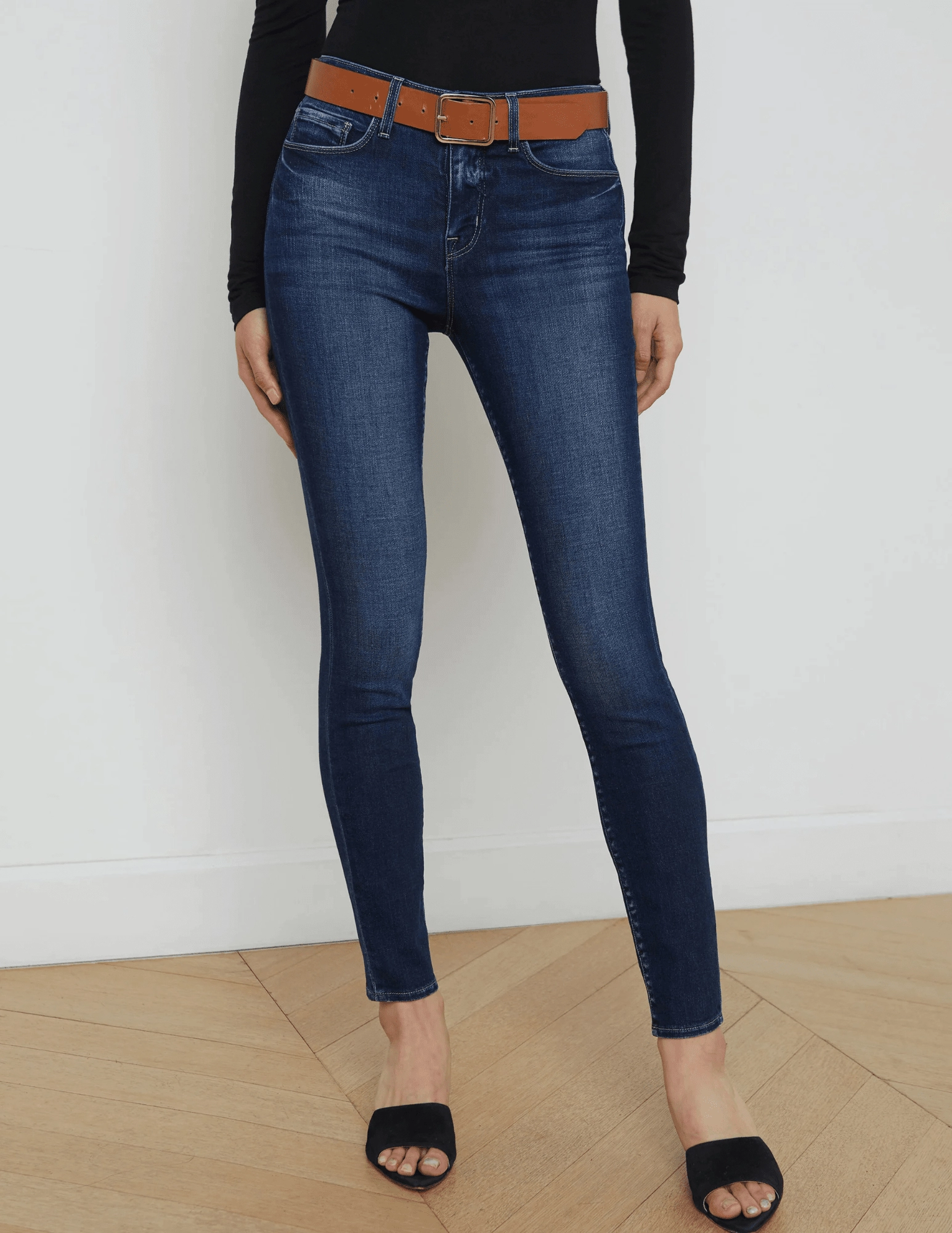 Fashionable Design Quick Move L'AGENCE Marguerite High Rise Jean in Lavelle