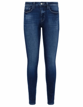 L'AGENCE Marguerite High Rise Jean in Lavelle Soft Stretch Cozy Look