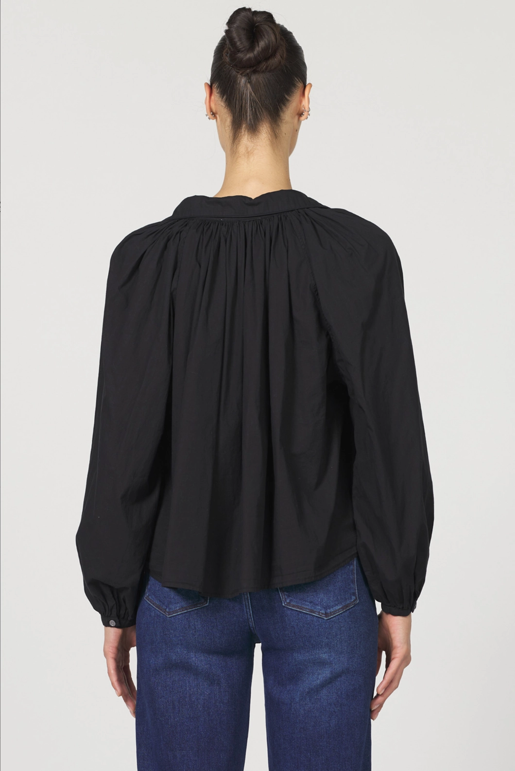 Pocket Reinforcement Benedict Button Down Top