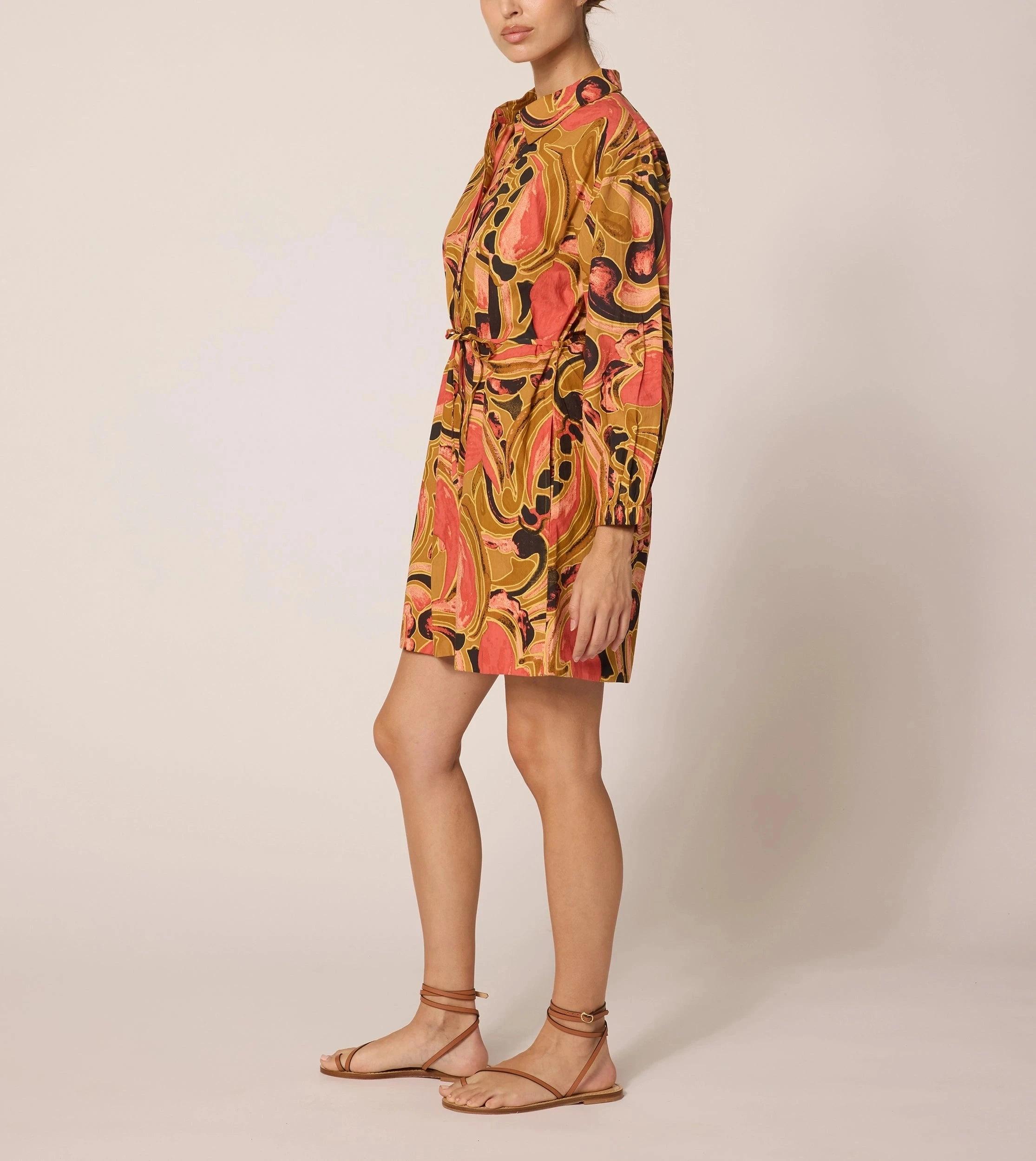 Elisha Mini Dress | Osaria Slim Silhouette