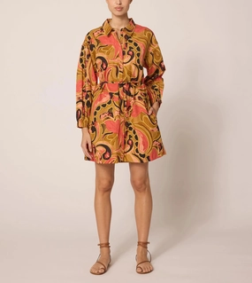 Sustainable Fabric Blend Elisha Mini Dress | Osaria