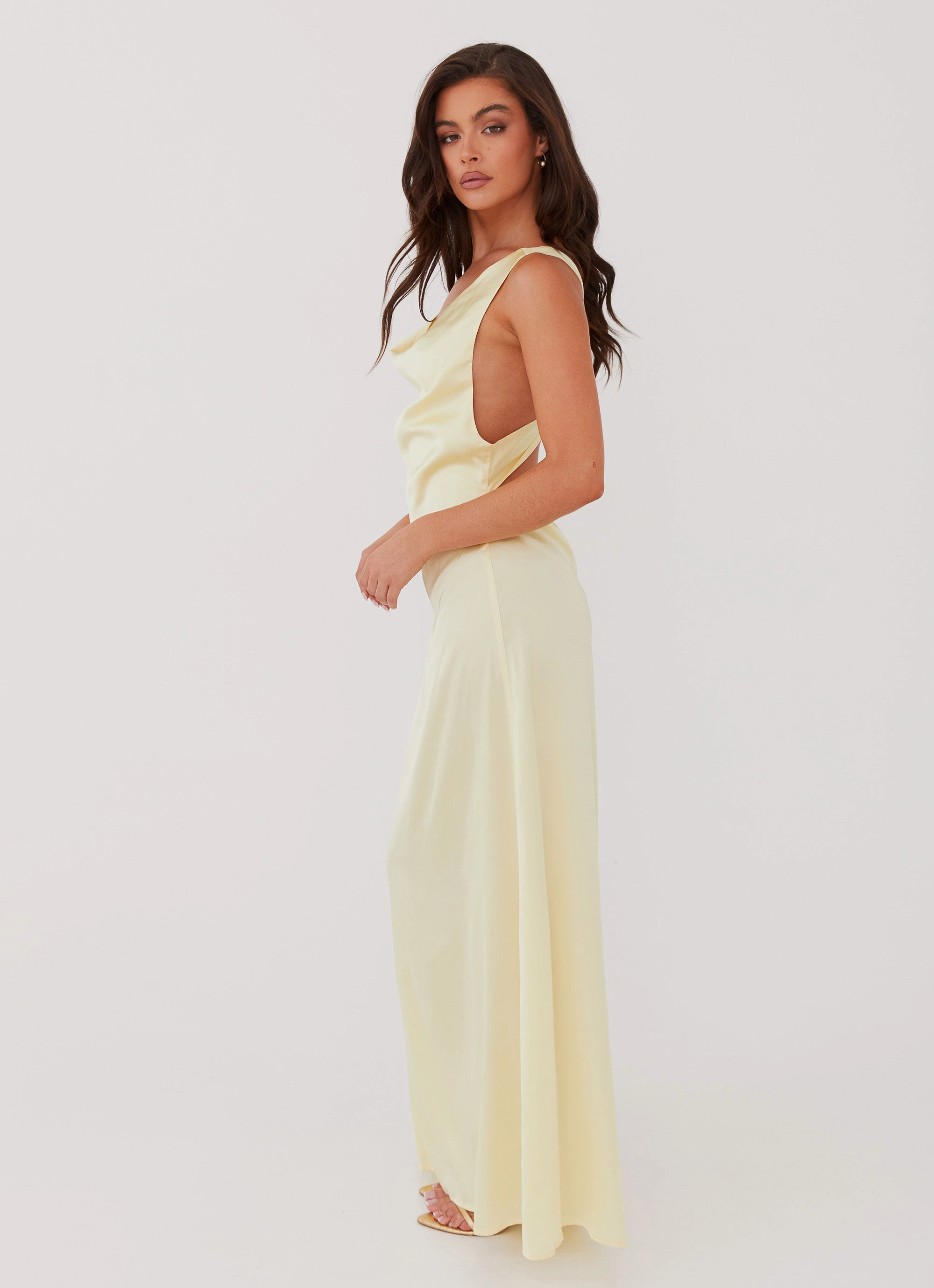 Motion Light Warm-Layer Musa Maxi Dress - Lemon