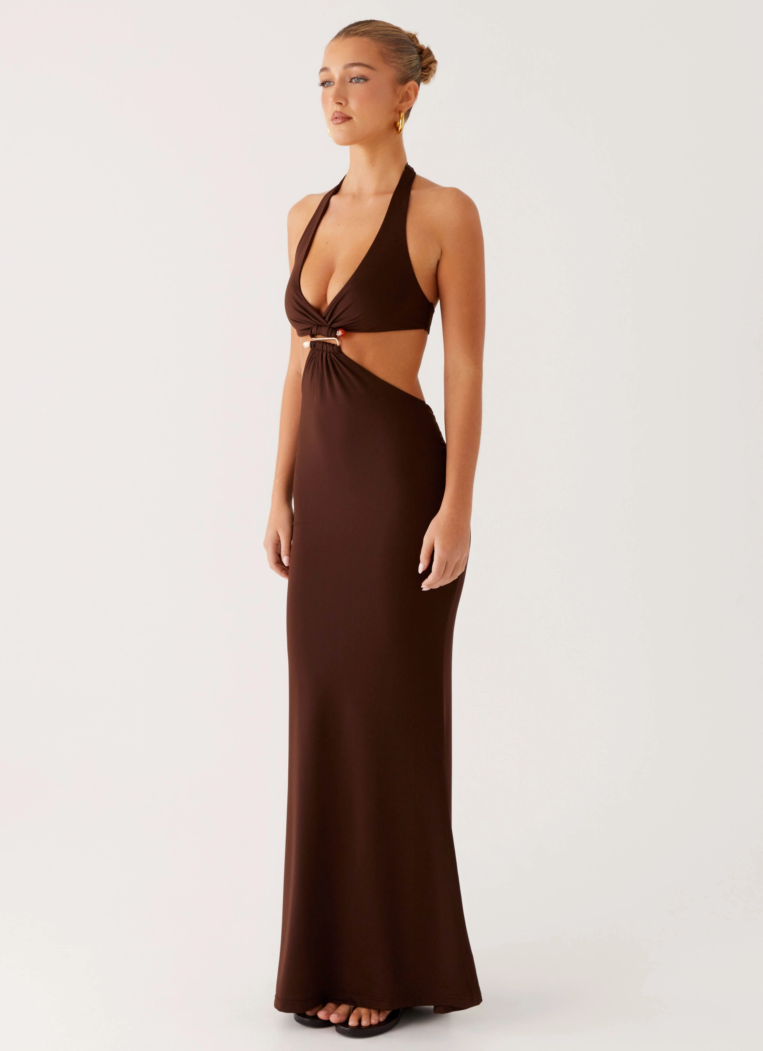 Shawnie Maxi Dress - Chocolate Modern Movement