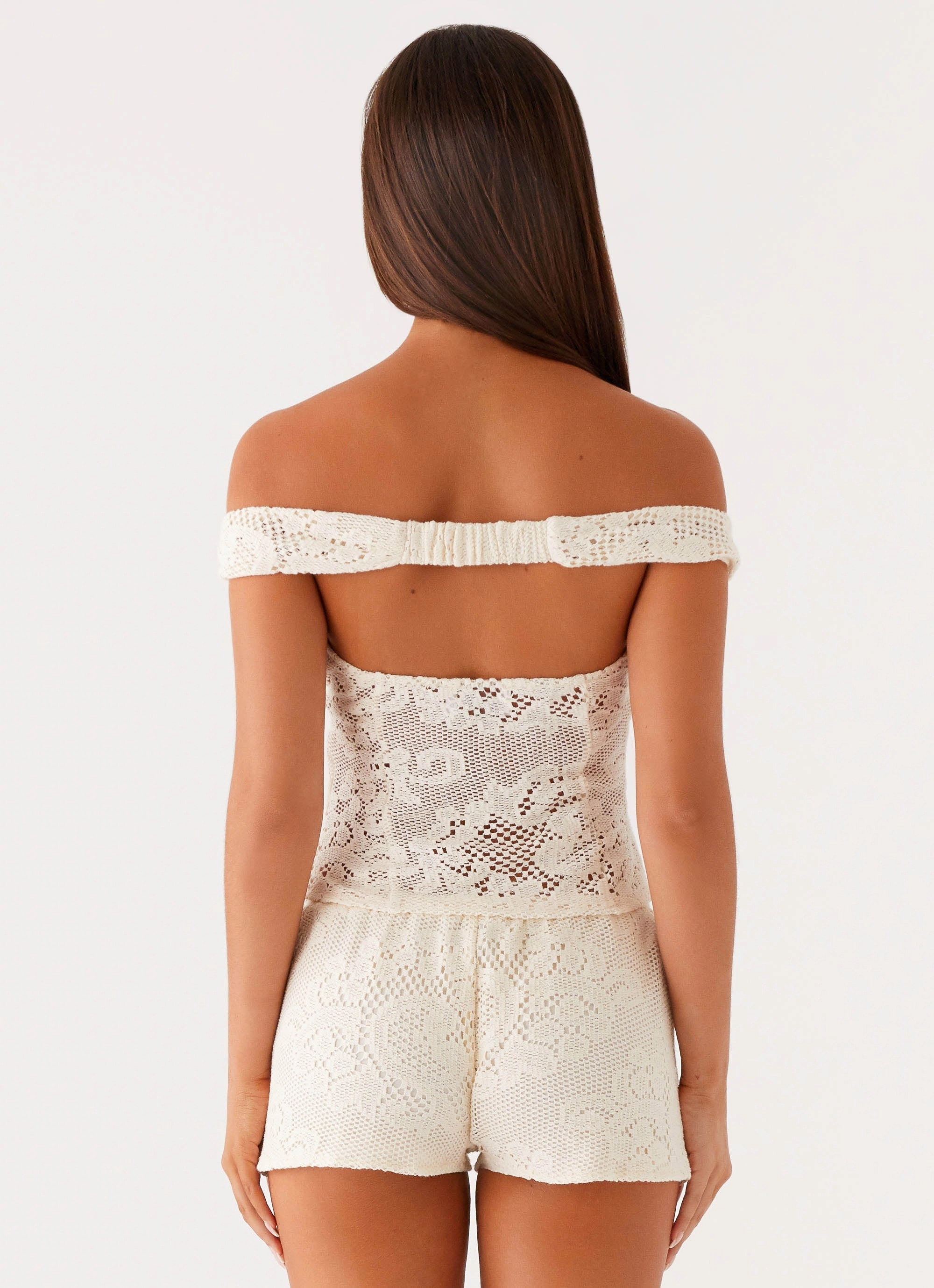 Simple Cut Nada Top - Ivory