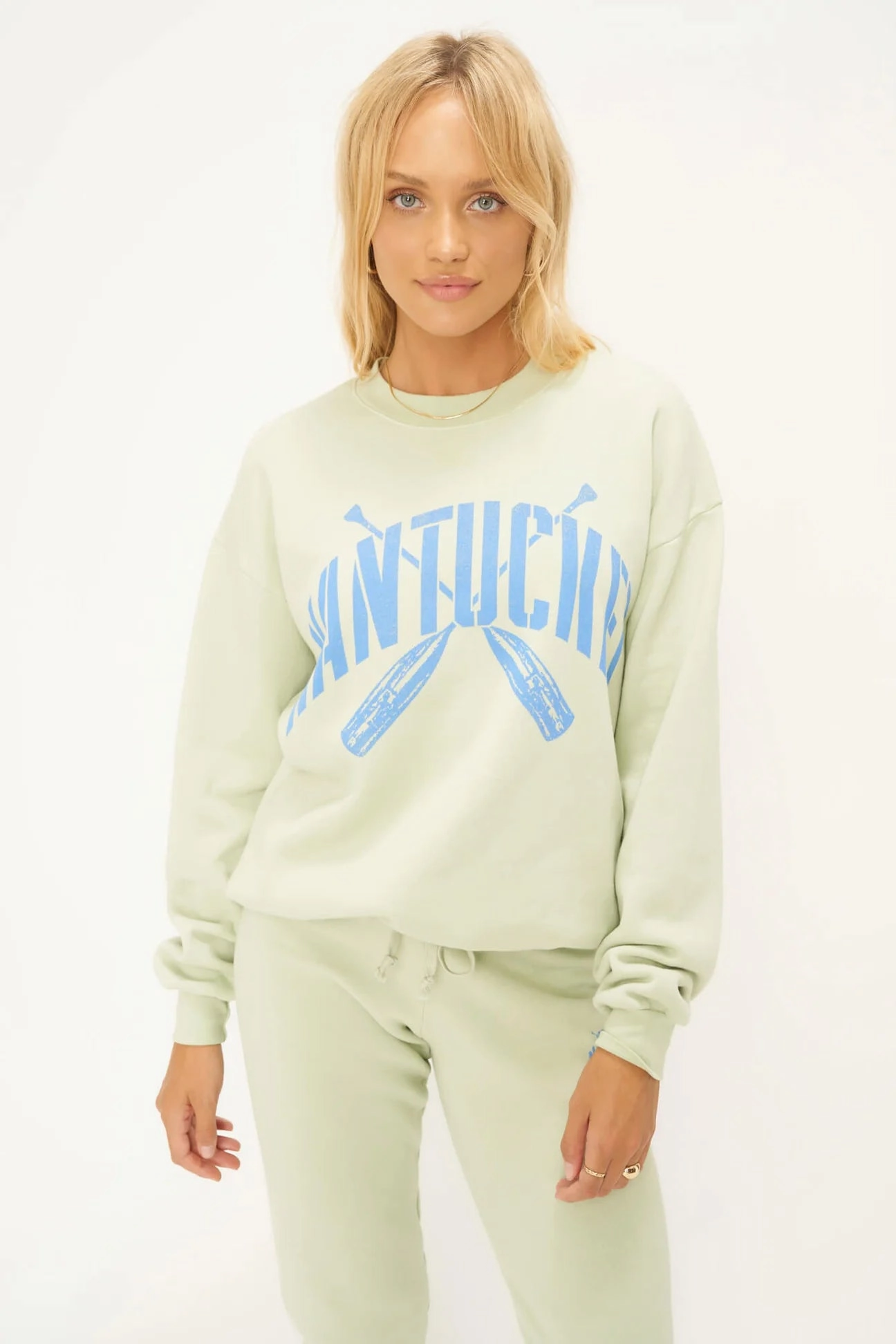 Casual Long Sleeve FrictionResistantEdges Nantucket Sweatshirt