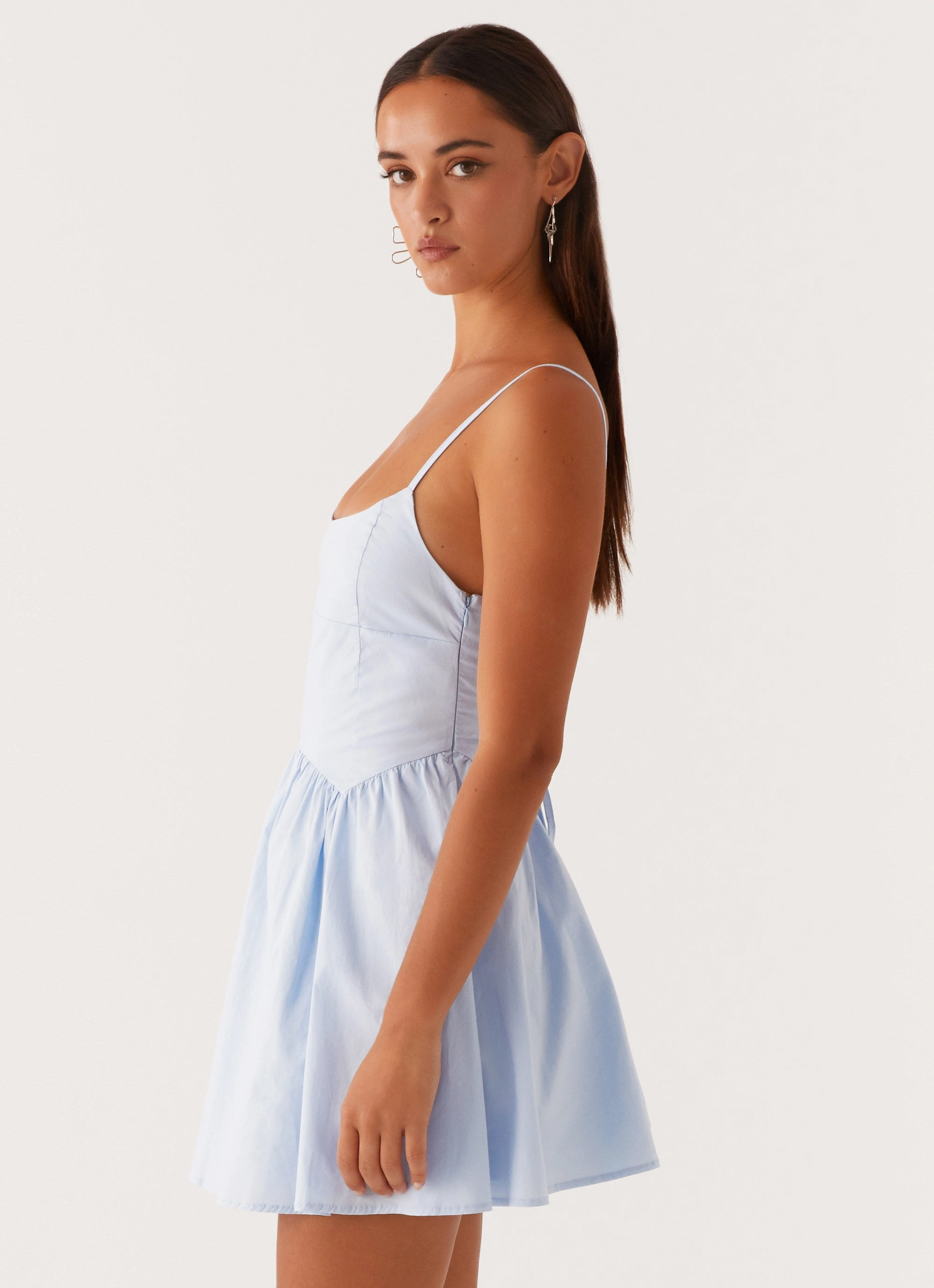 Polished Look Tesoro Mio Mini Dress - Baby Blue