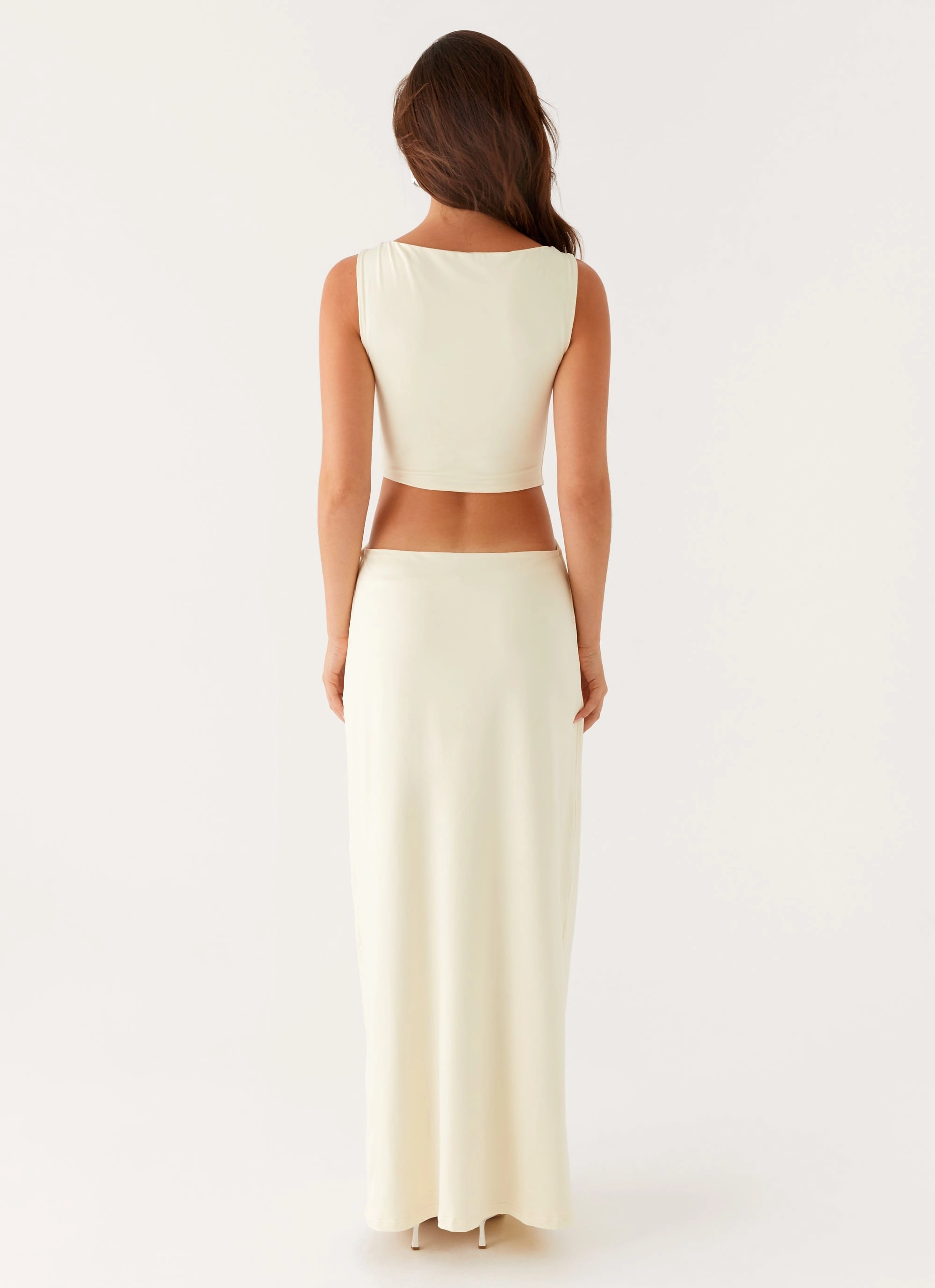 Natural Light Lilabelle Twist Maxi Dress - Yellow