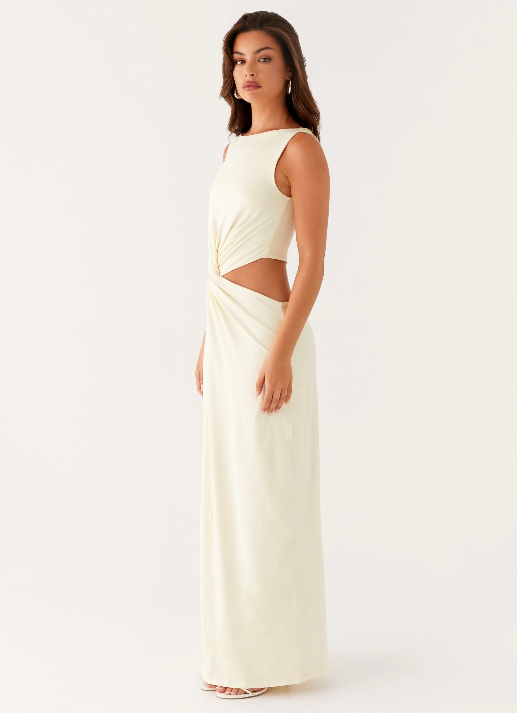 Lilabelle Twist Maxi Dress - Yellow Ombre-Effect Perfect Cut