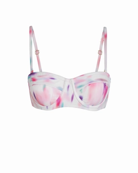 temperature regulation Stylish Outfit Nellie Top In Hazy Ikat Ivory