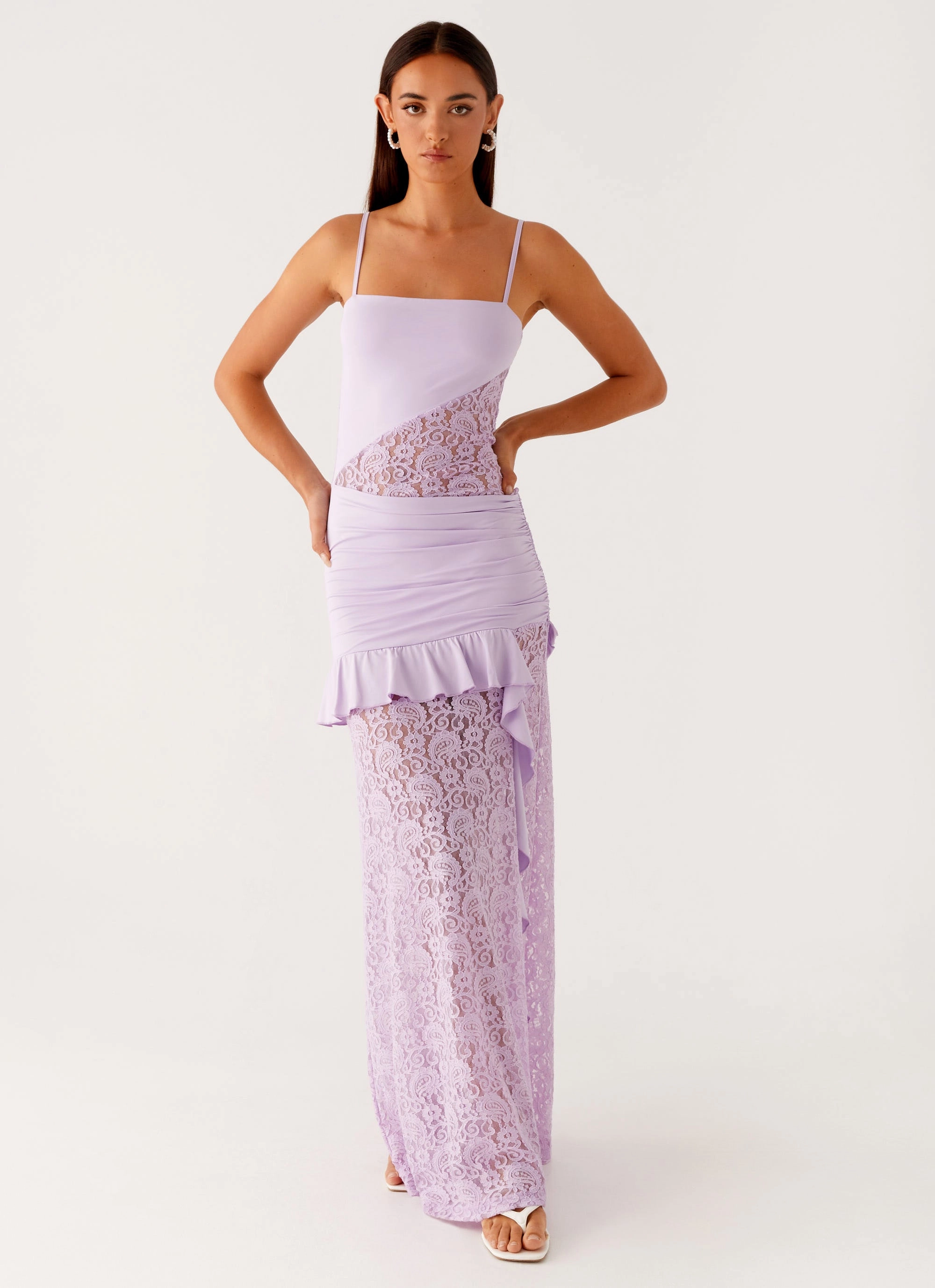 Petal Zone New Romance Maxi Dress - Lilac