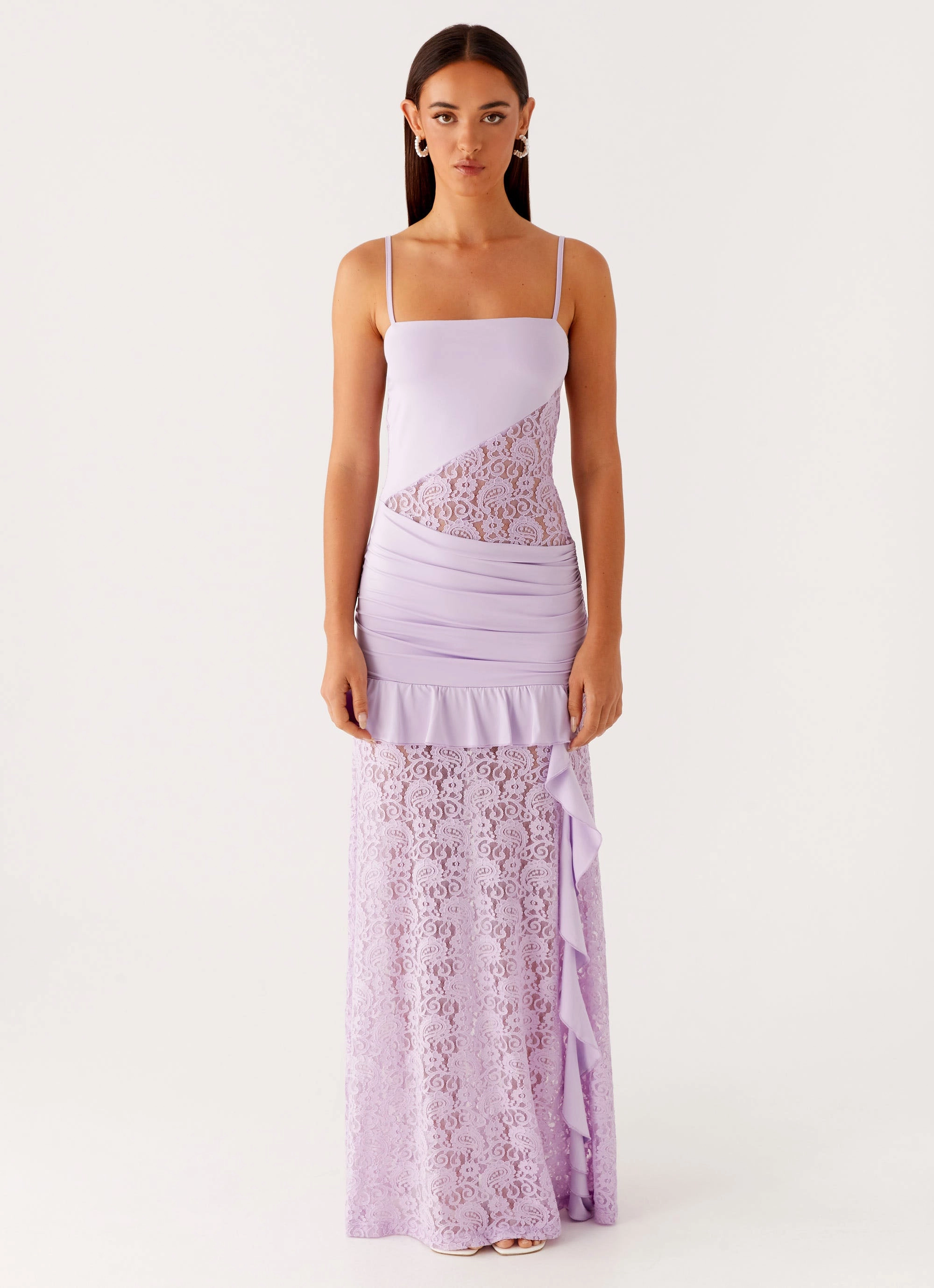 Fashion Daily New Romance Maxi Dress - Lilac