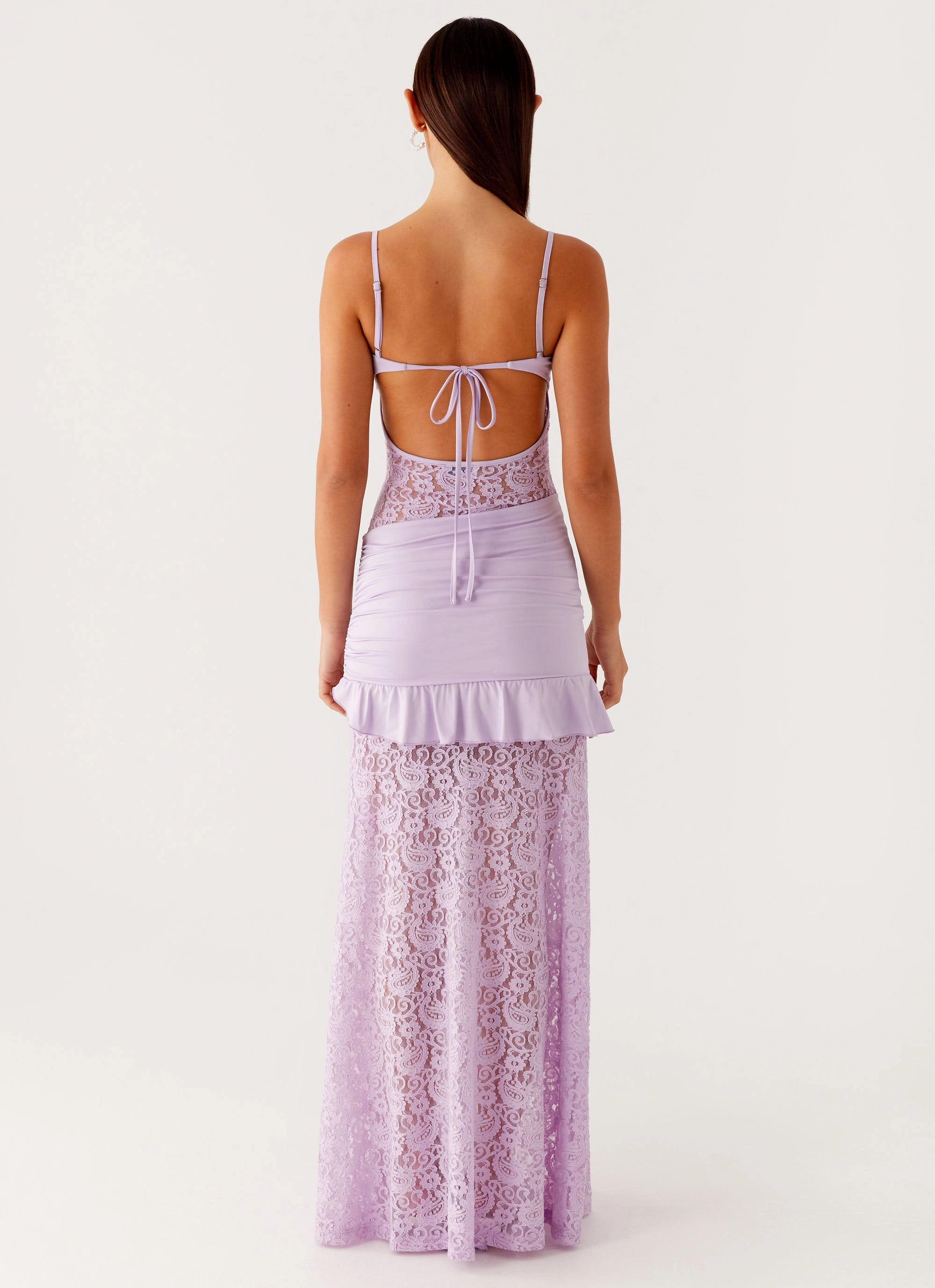 New Romance Maxi Dress - Lilac Night Party Party Floral