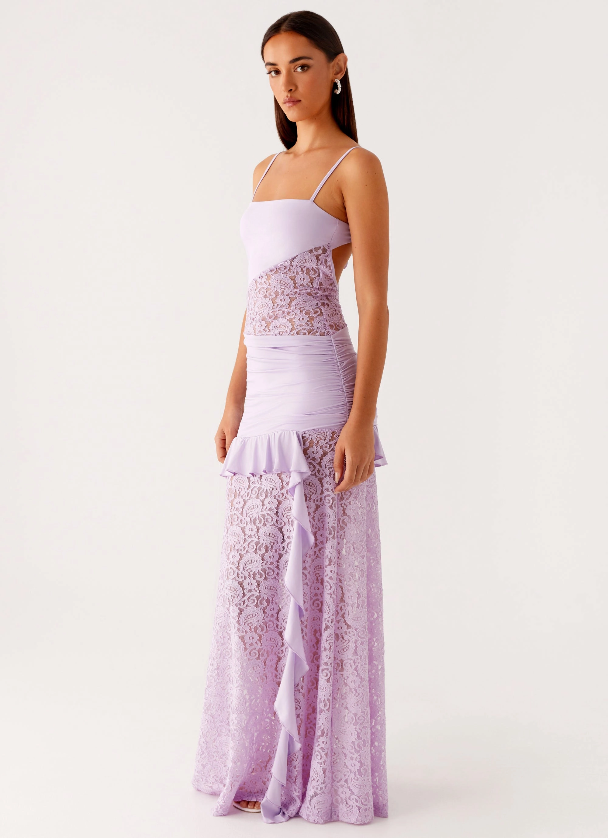 New Romance Maxi Dress - Lilac Classic Look