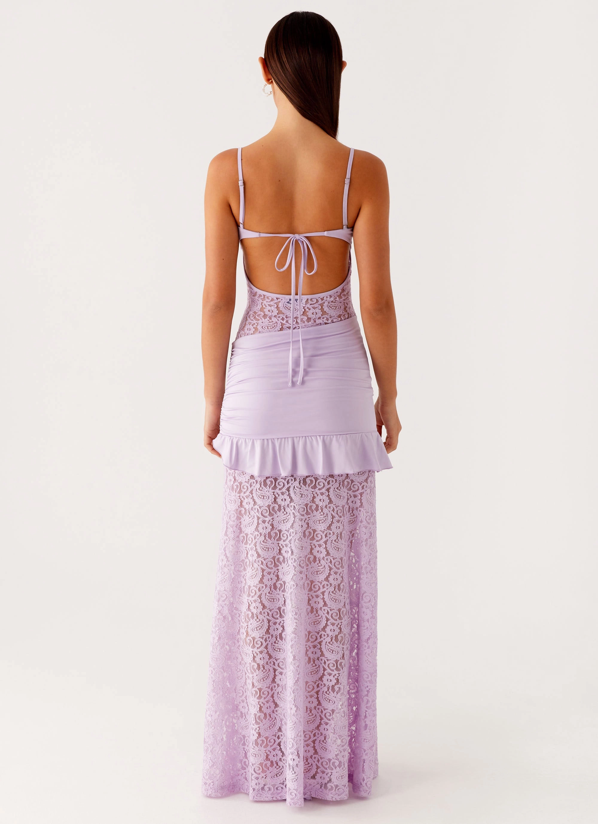 New Romance Maxi Dress - Lilac Daily Ready Light Aesthetic