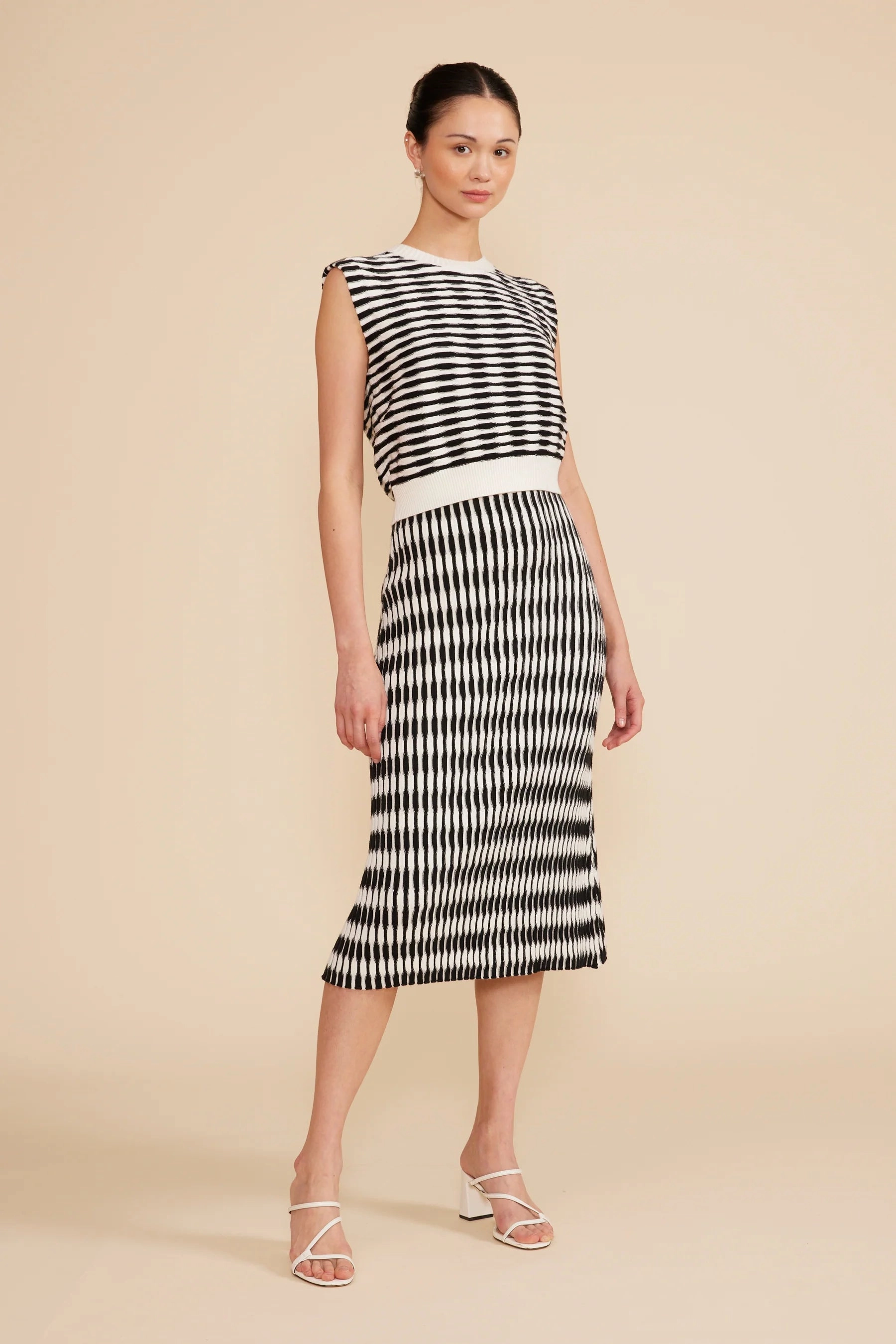 Simple Style Newport Knit Skirt