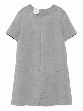 Sunset Glow Nice Mini Dress in Grey Melange