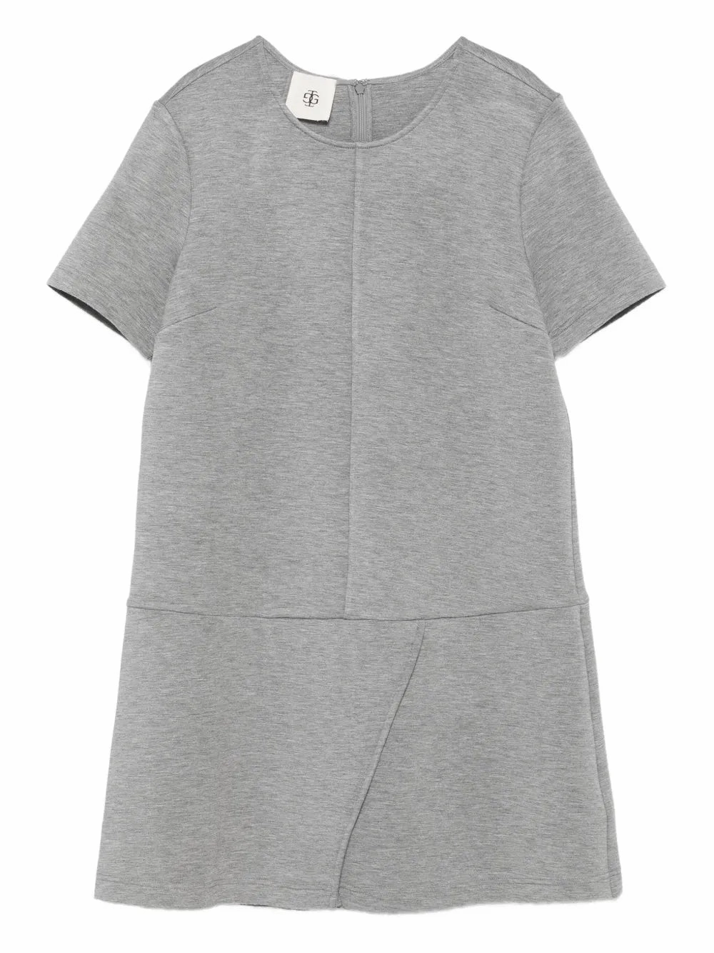 Sunset Glow Nice Mini Dress in Grey Melange