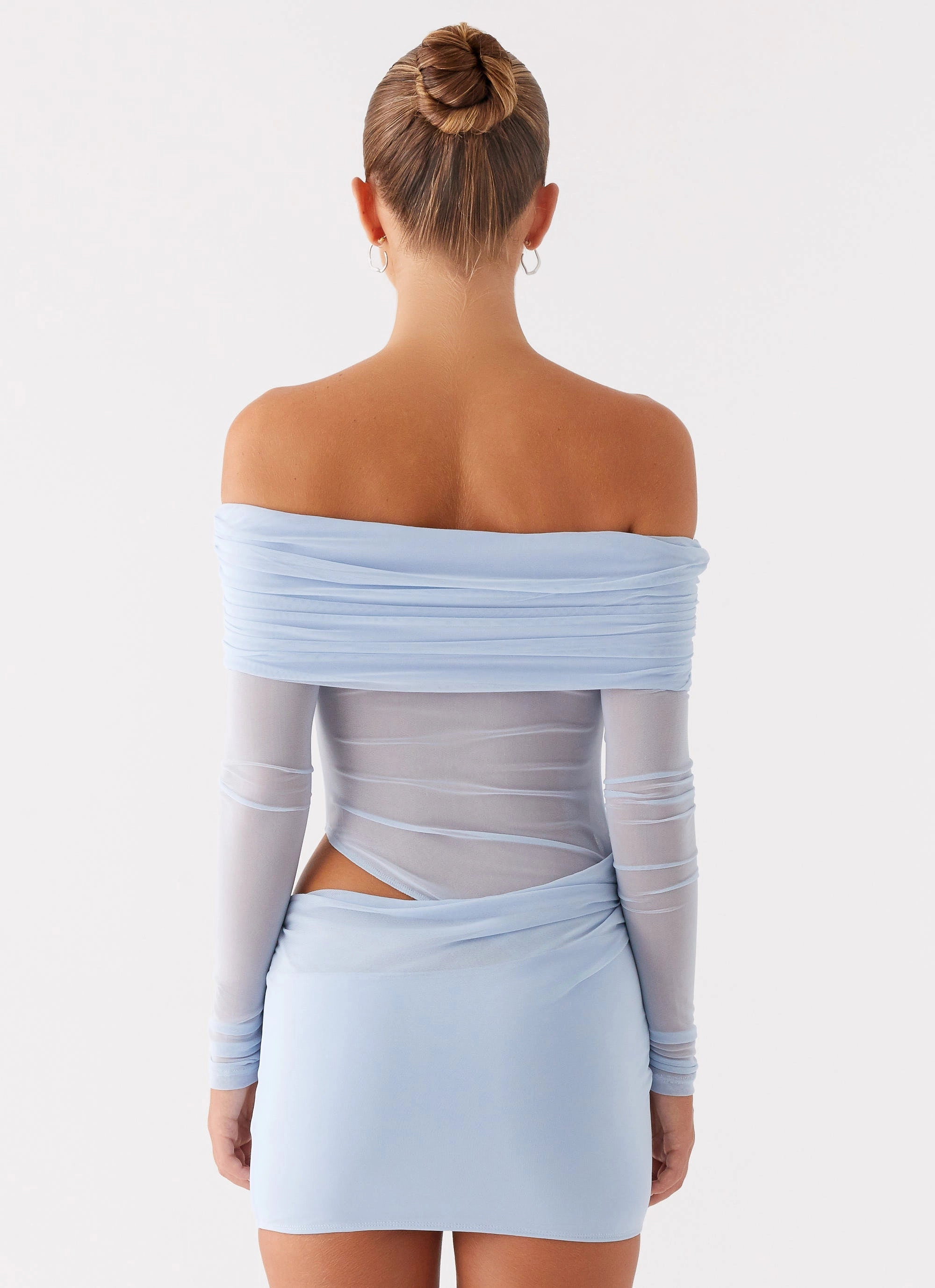 Guest Glam No Doubt Mini Dress - Blue