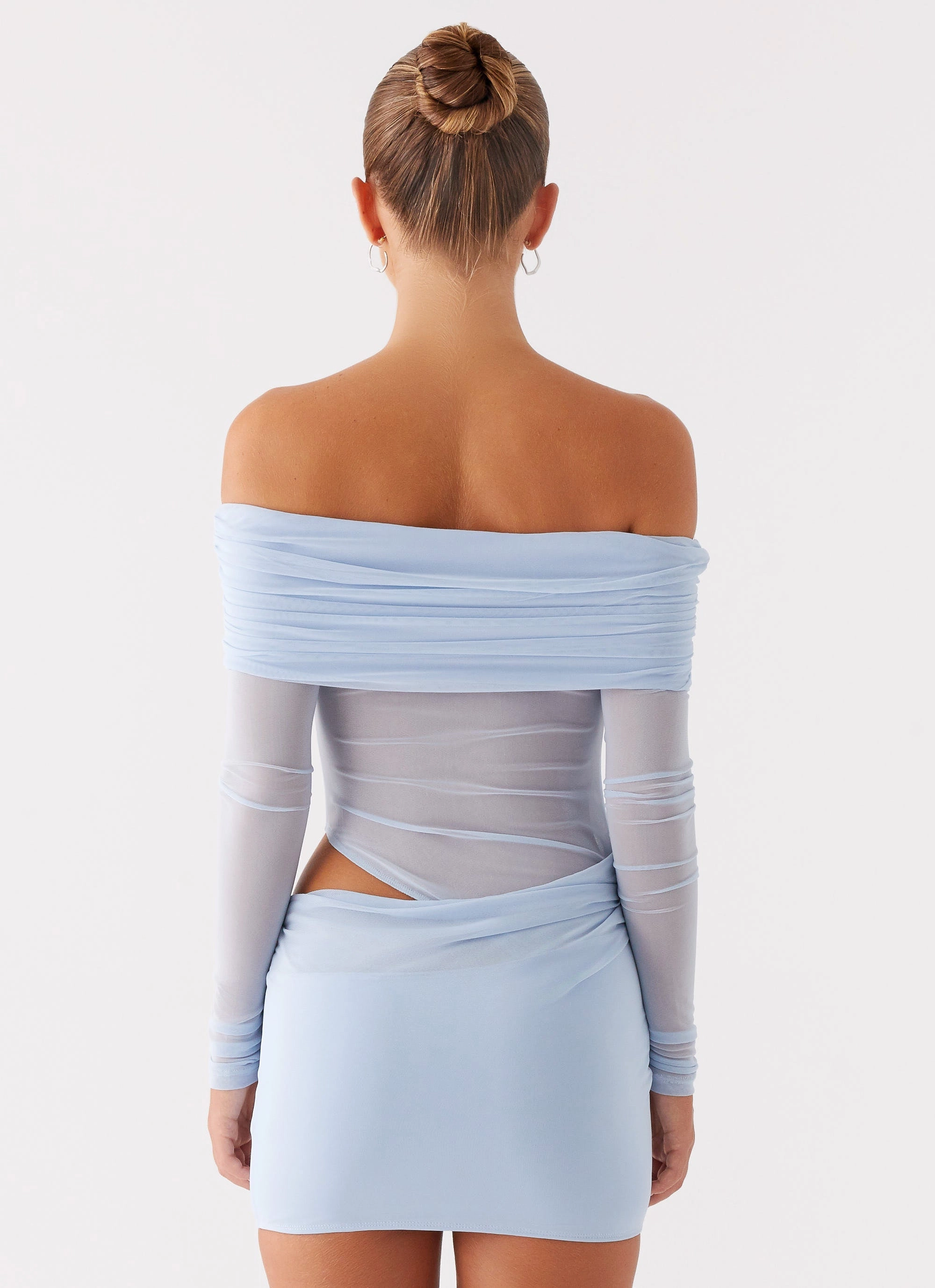 No Doubt Mini Dress - Blue Seasonal Style Japan Line