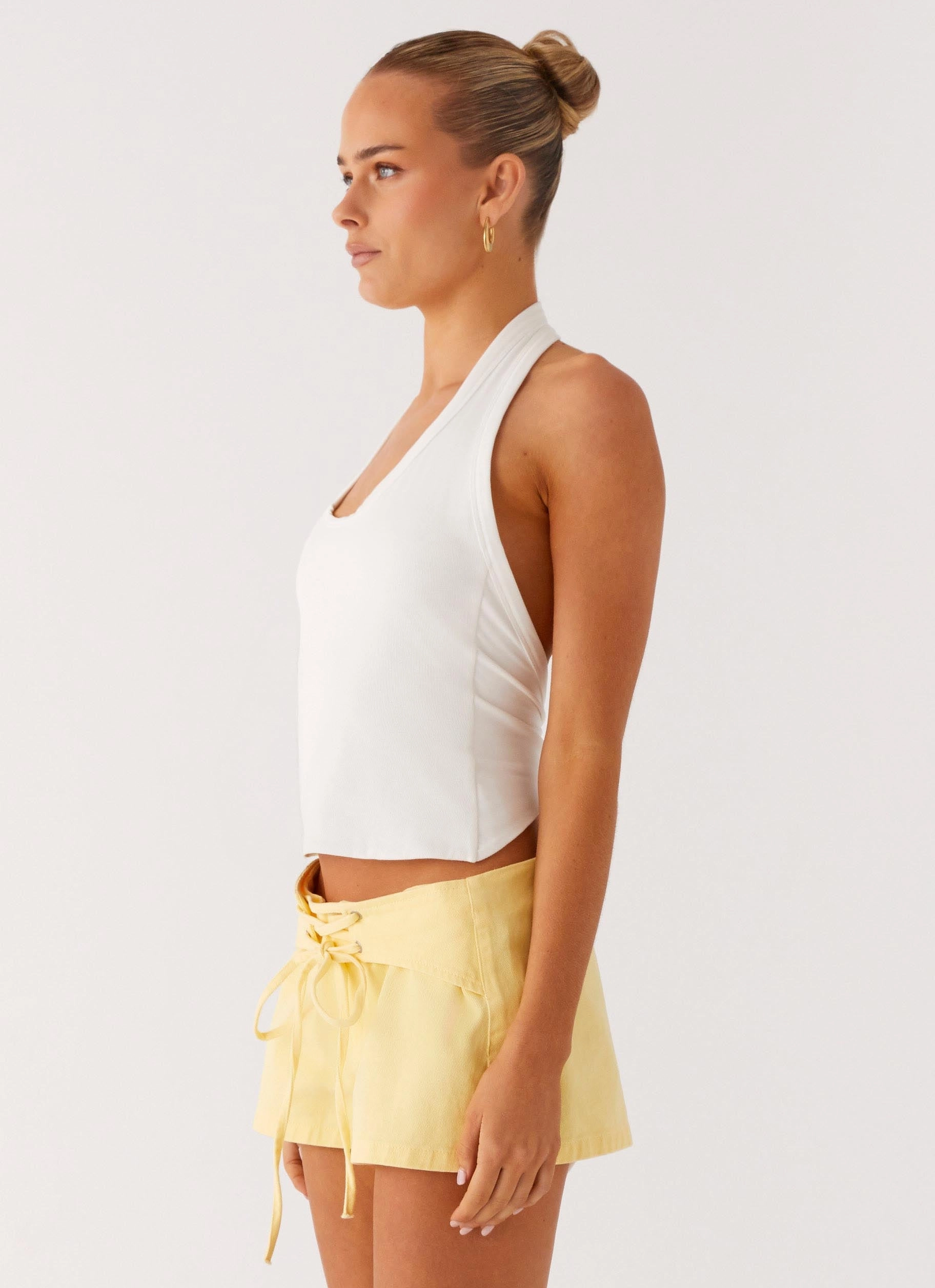 AntiBacterial Coating AllDay Comfort Tech No Rush Top - White