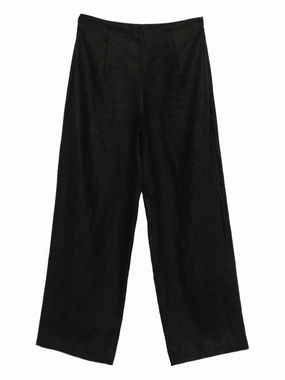 Noelle Pant in Black Tagless Labeling