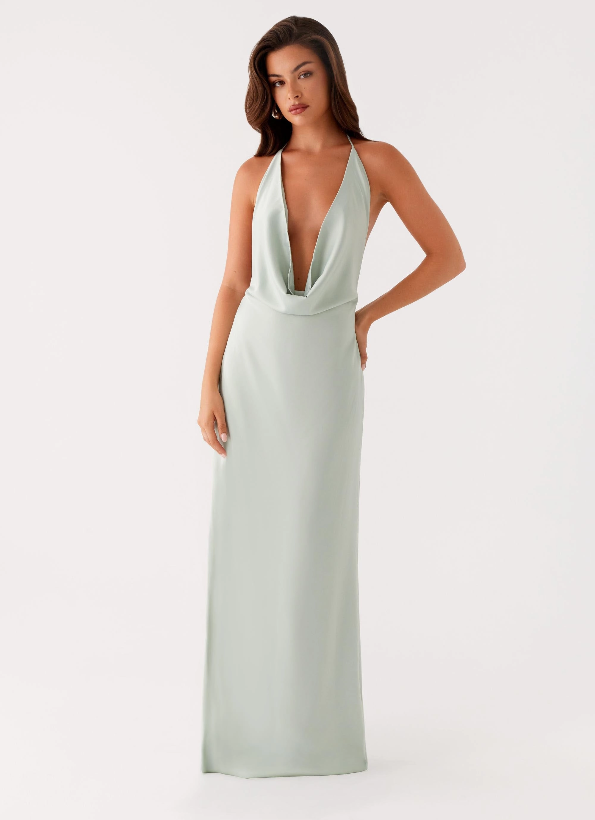 Warm Soft Noemi Maxi Dress - Sage