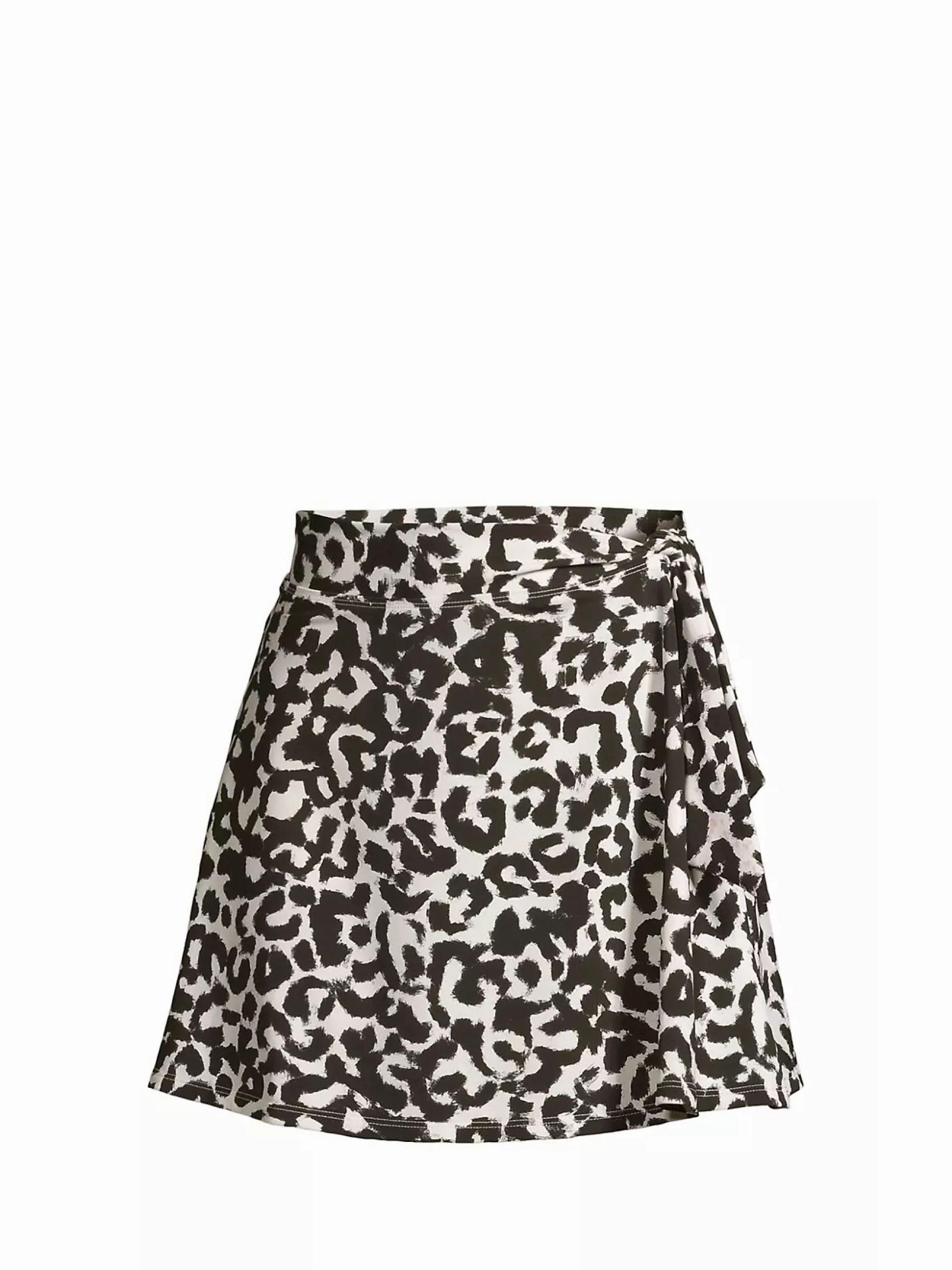 Amy Swim Skirt Mia Leopard All-Weather Poolside Look