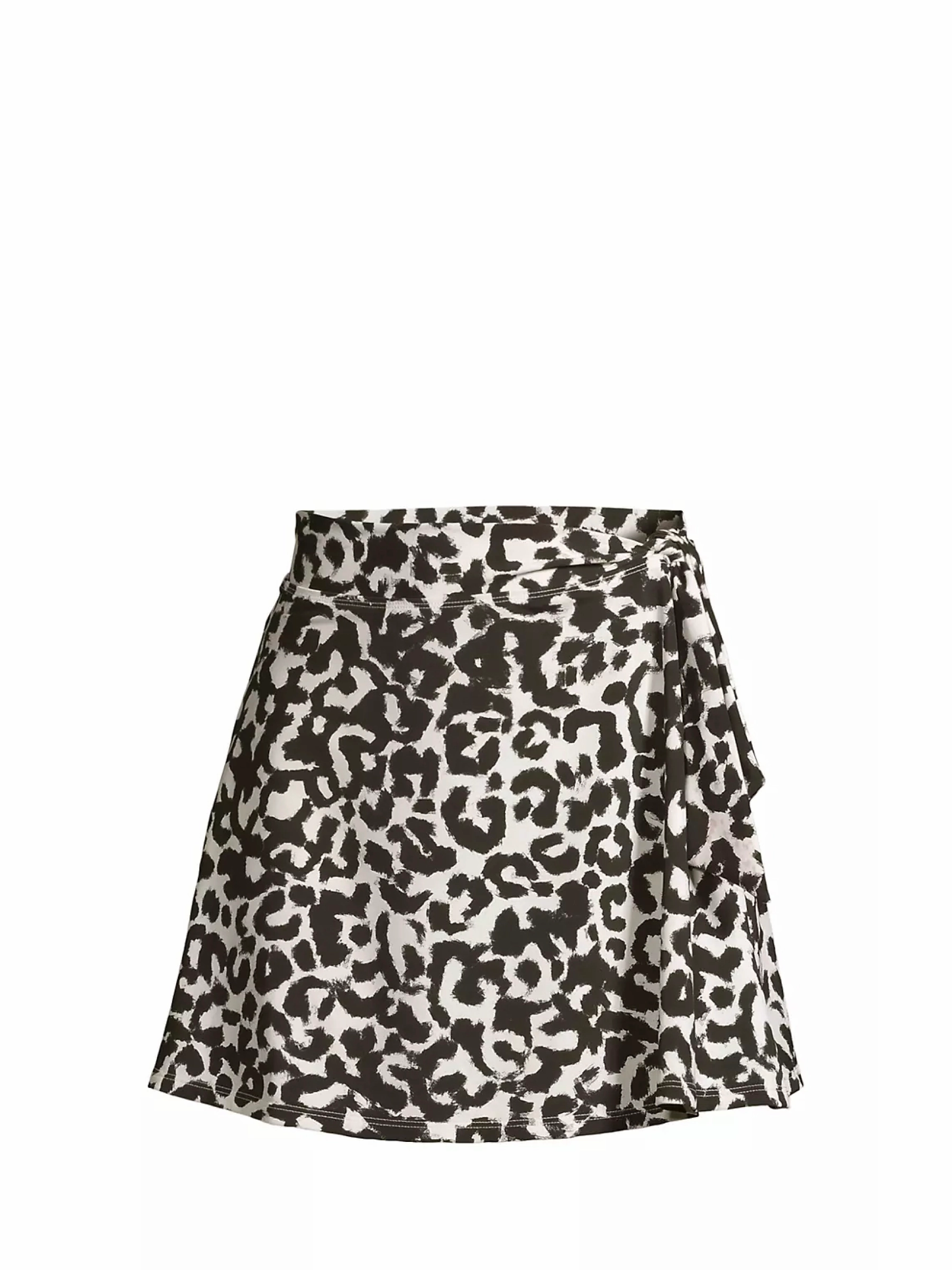 Amy Swim Skirt Mia Leopard Tropical Comfort